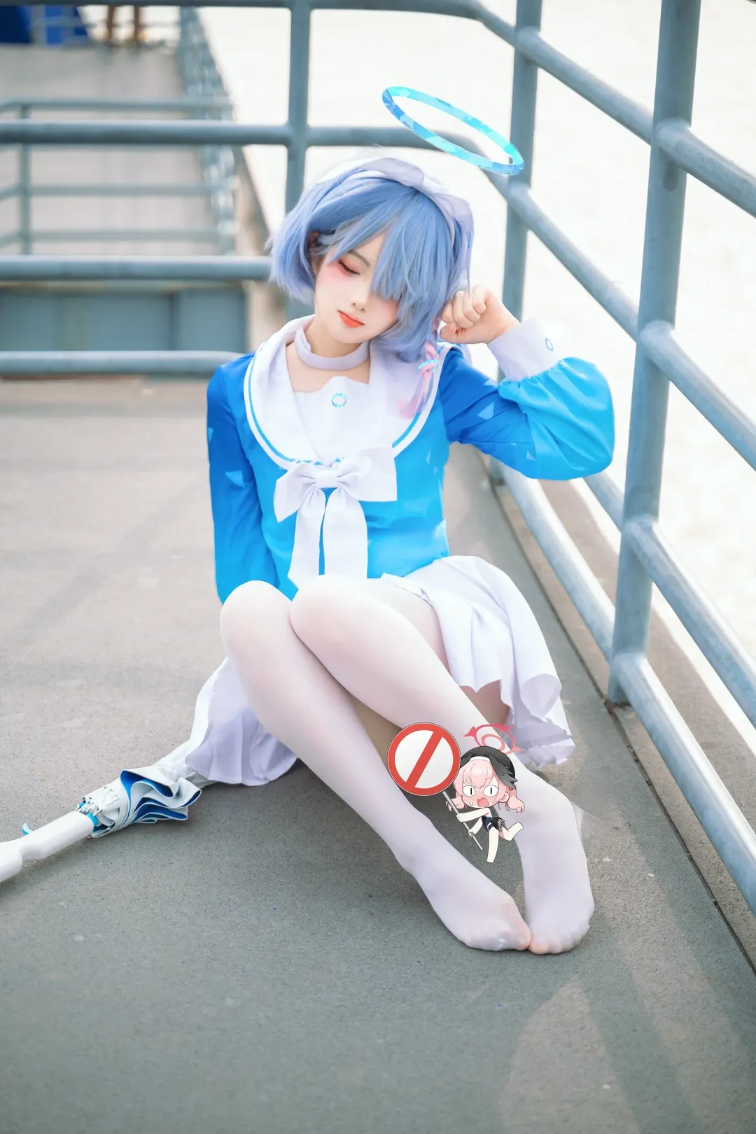 【阿罗娜cos】江风把假发吹乱但阿罗娜依旧坚守约定 - 第 2 张