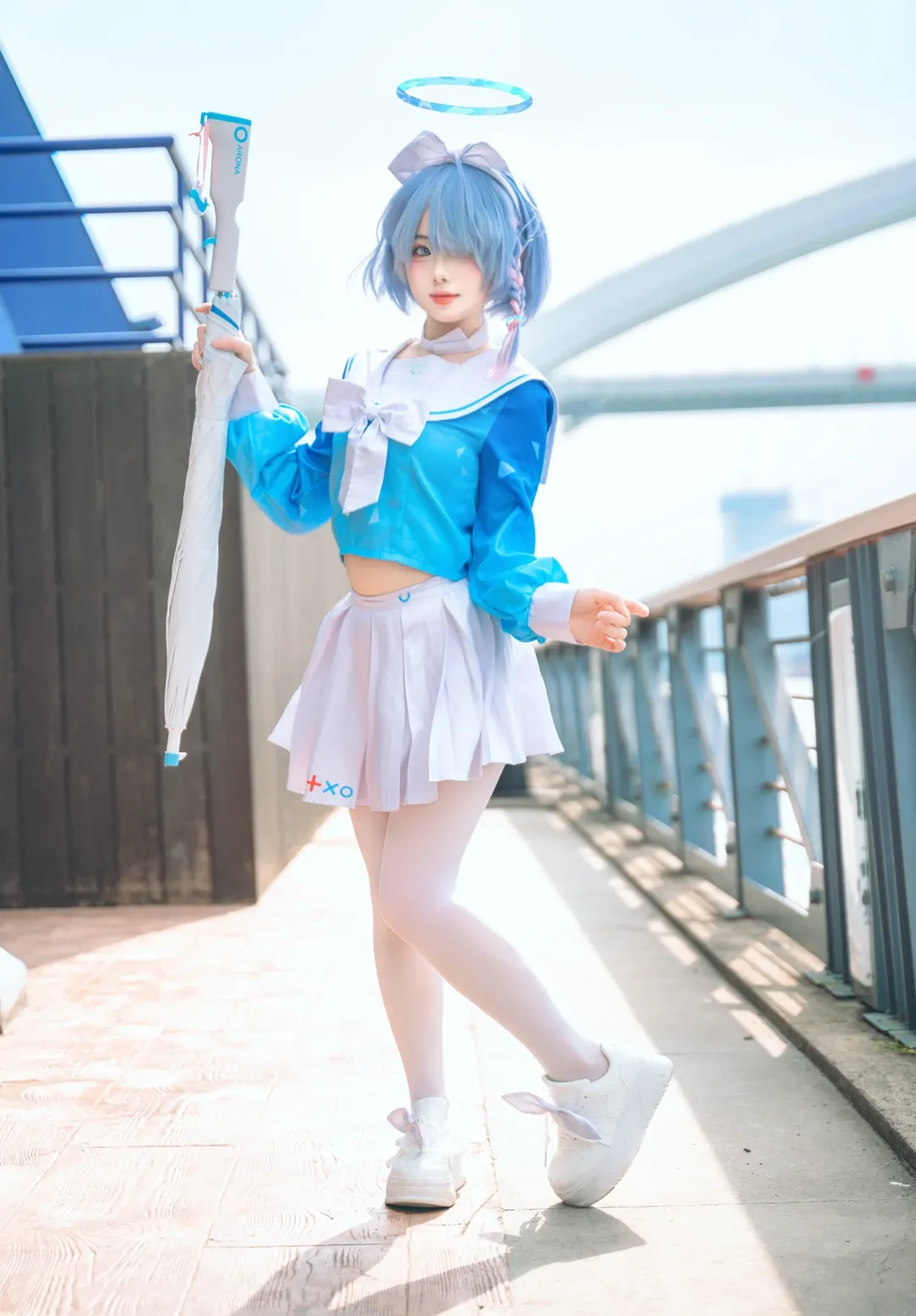 【阿罗娜cos】江风把假发吹乱但阿罗娜依旧坚守约定 - 第 5 张