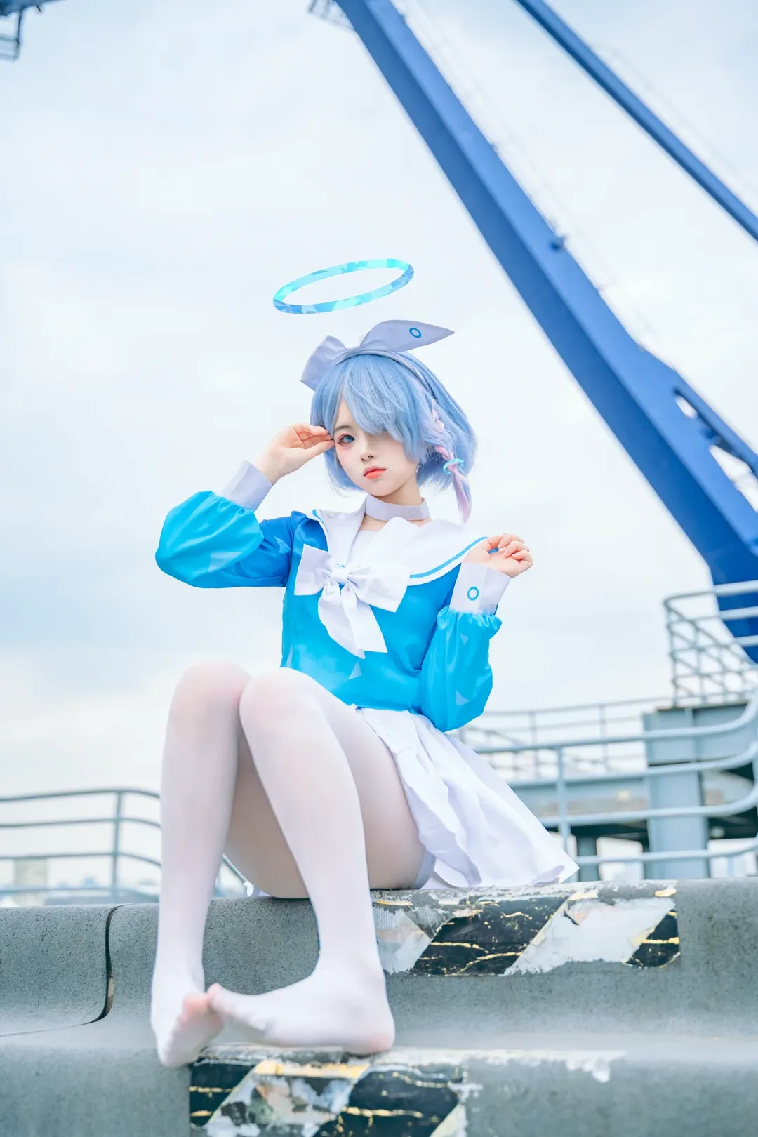 【阿罗娜cos】江风把假发吹乱但阿罗娜依旧坚守约定 - 第 8 张