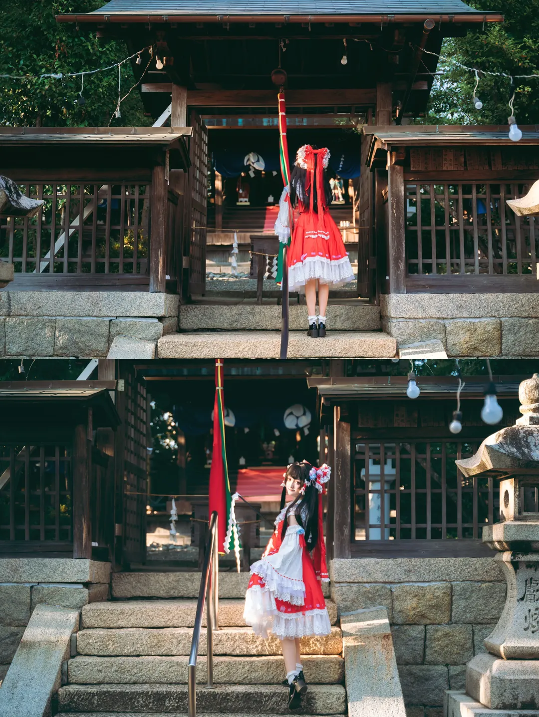 【博丽灵梦cos】深山神社的红白巫女 - 第 1 张