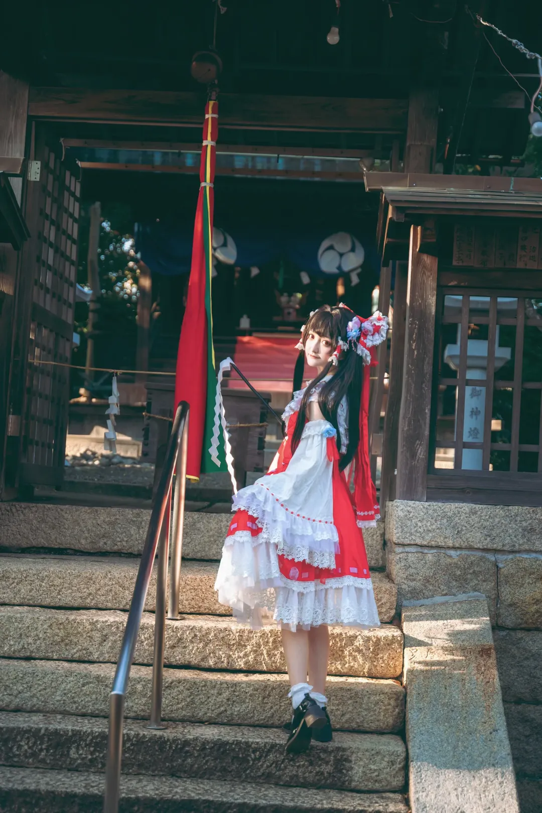 【博丽灵梦cos】深山神社的红白巫女 - 第 7 张