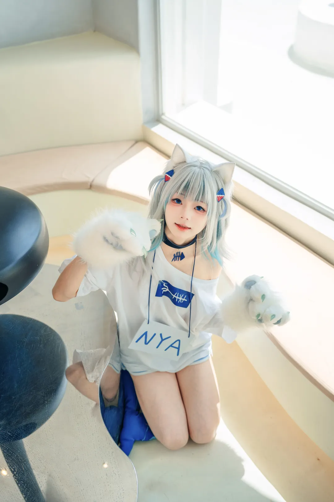 【嘎呜古拉cos】古拉小鲨鱼的夏日晴空 - 第 1 张