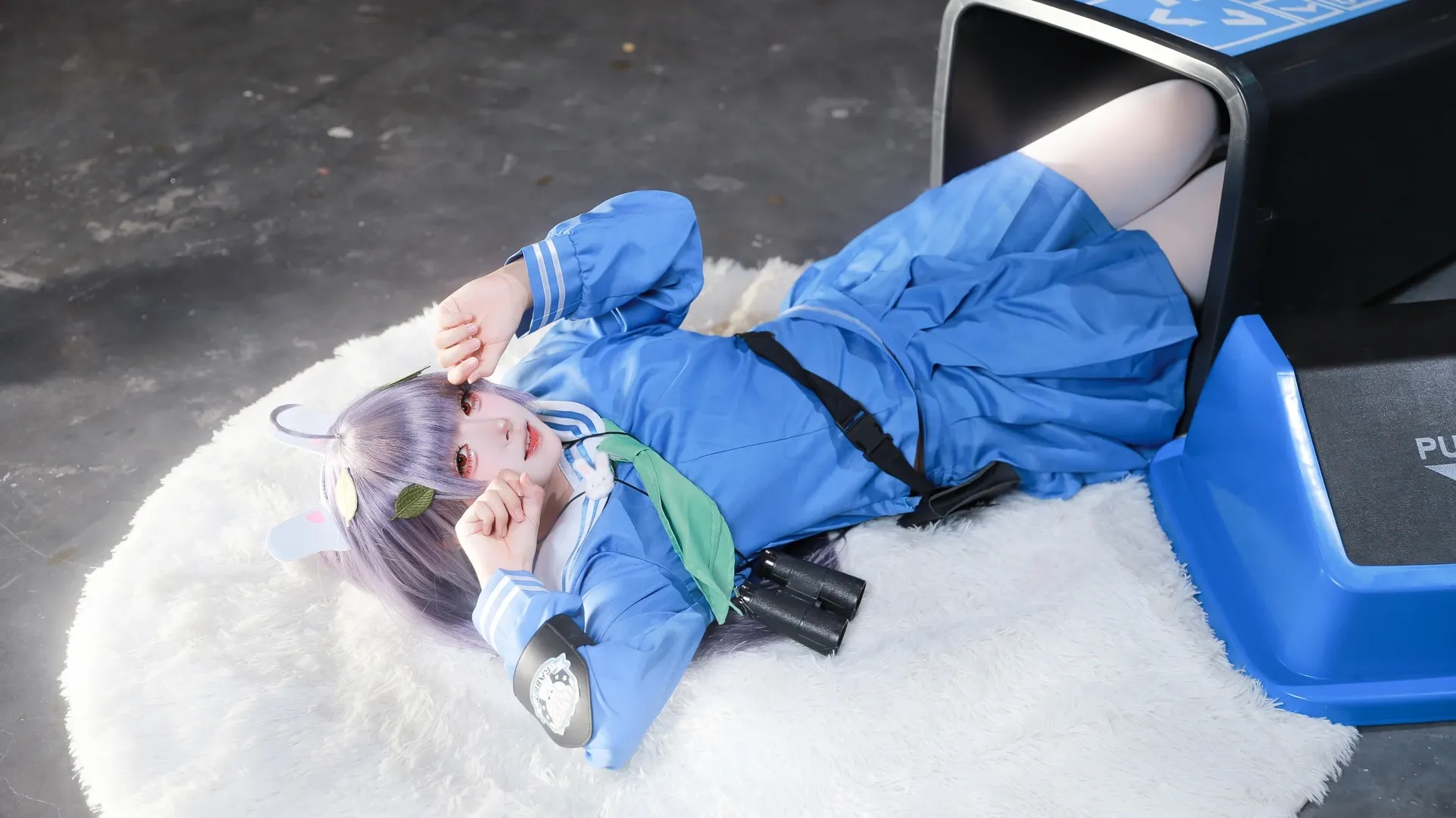 【霞泽美游cos】与垃圾箱和战术装备的一日拍摄记录 - 第 4 张