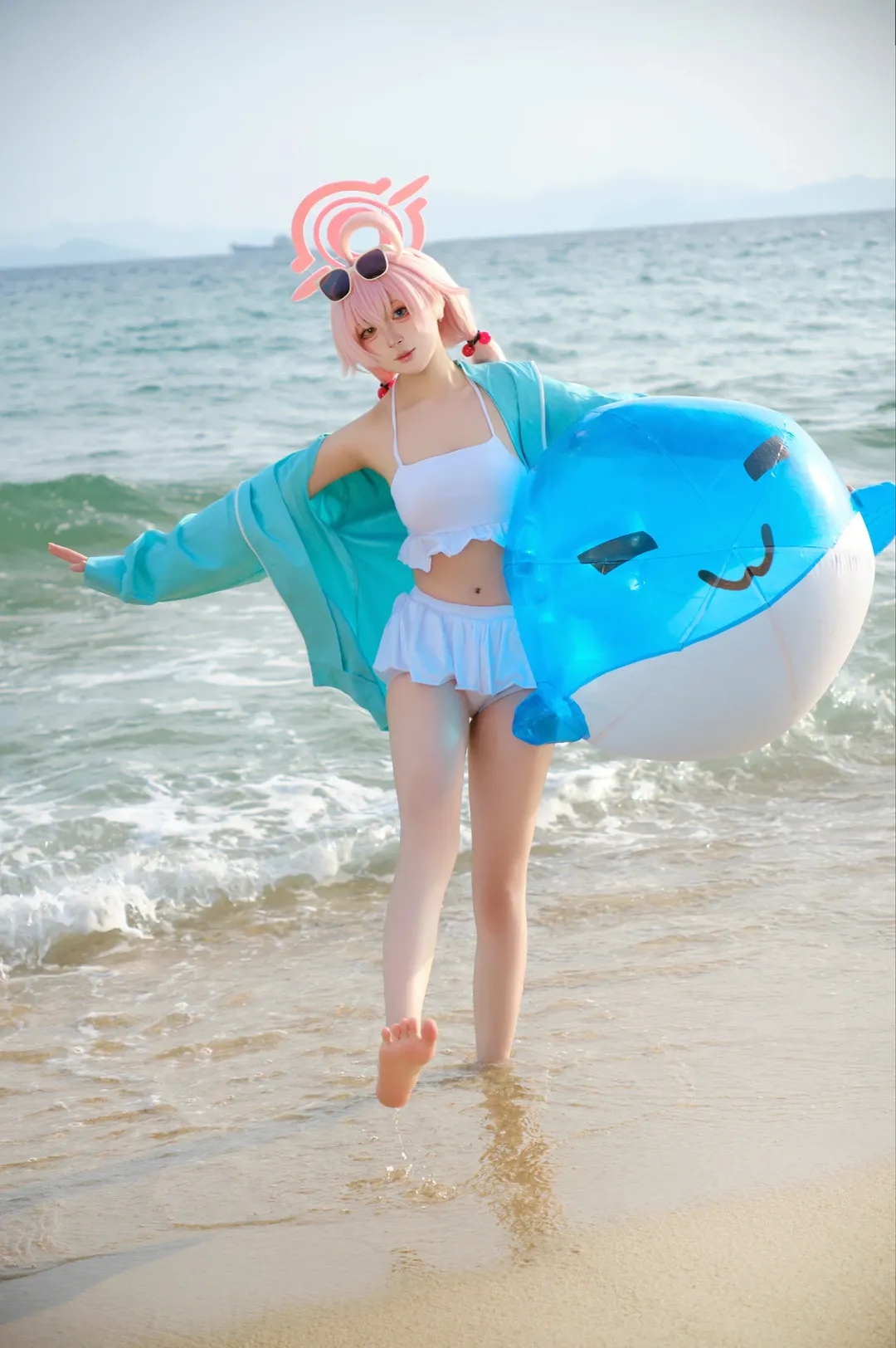 【小鸟游星野cos】海边的夏日大叔，蓝白清新风拍摄记录