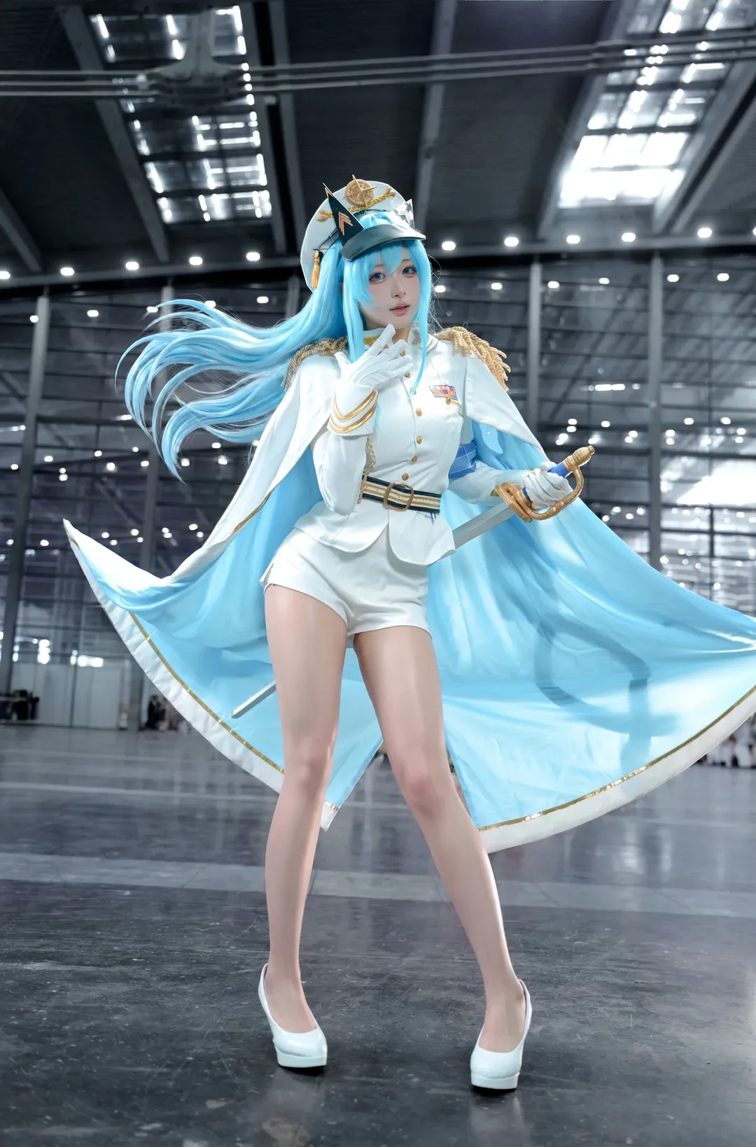 【海伦cos】胜利女神NIKKE，穿上这套制服演绎少女暴君的飒爽