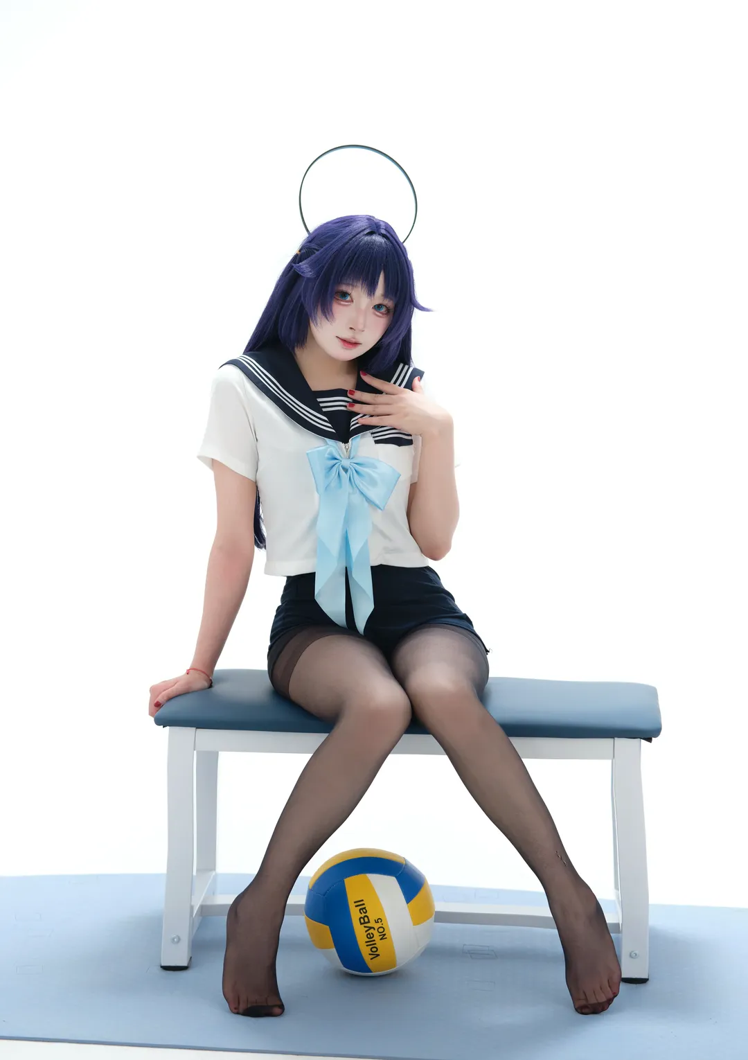【早瀨優香cos】蔚藍檔案水手服拍攝記錄 - 第 2 張