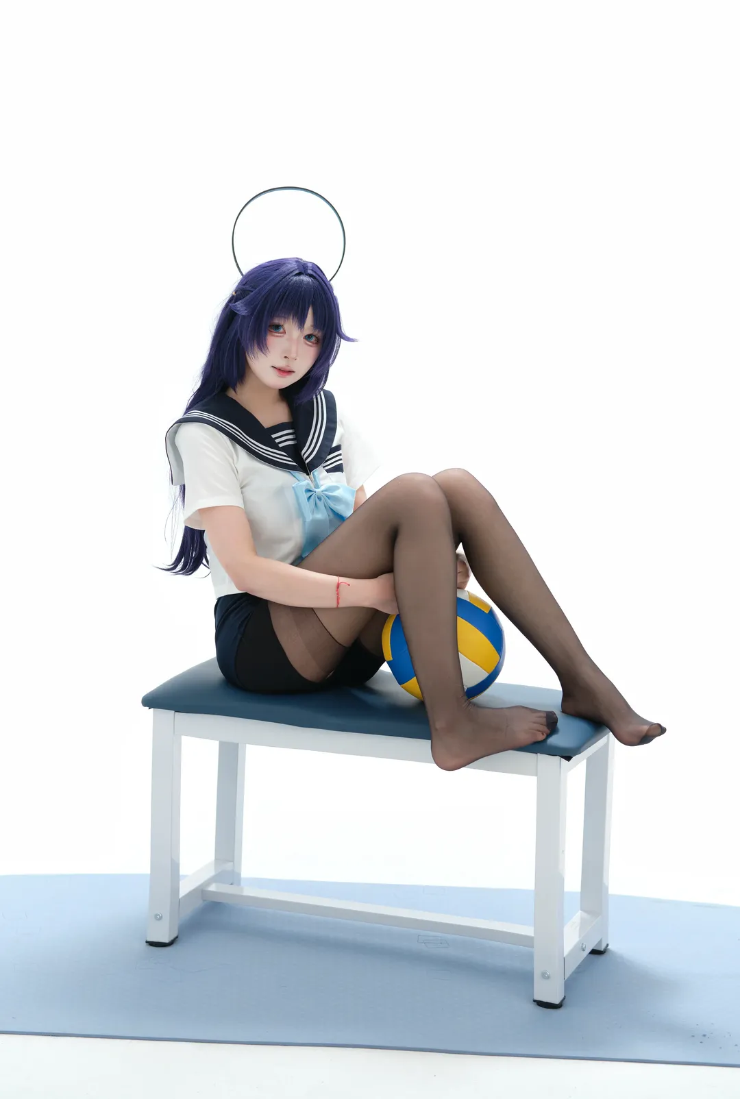 【早瀨優香cos】蔚藍檔案水手服拍攝記錄 - 第 3 張