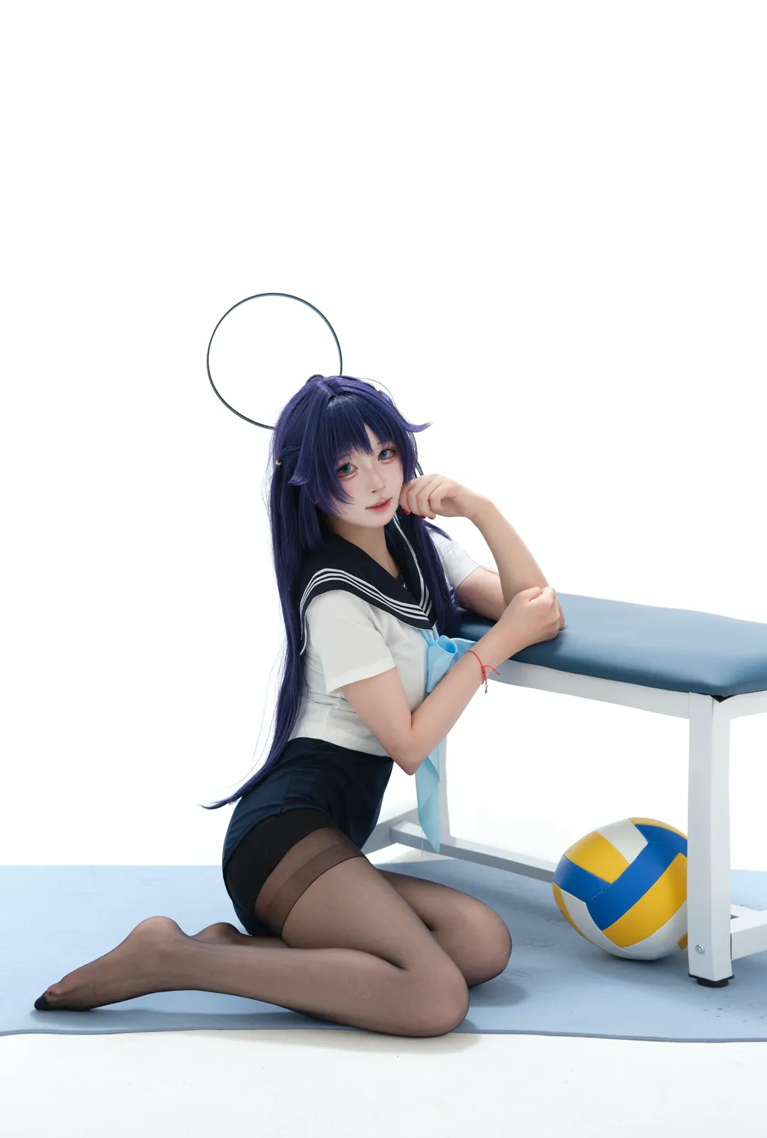 【早瀨優香cos】蔚藍檔案水手服拍攝記錄 - 第 4 張