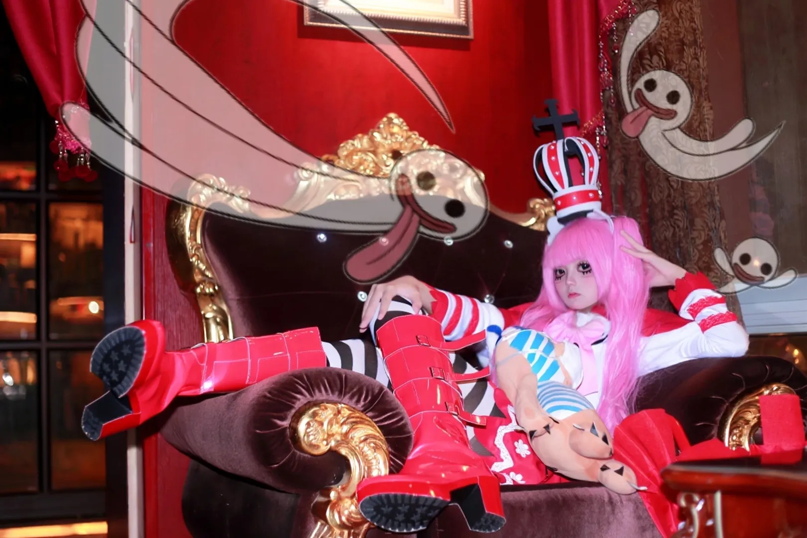 【Perona cosplay】One Piece Ghost Princess: Melancholy and Sweetness - Image 1