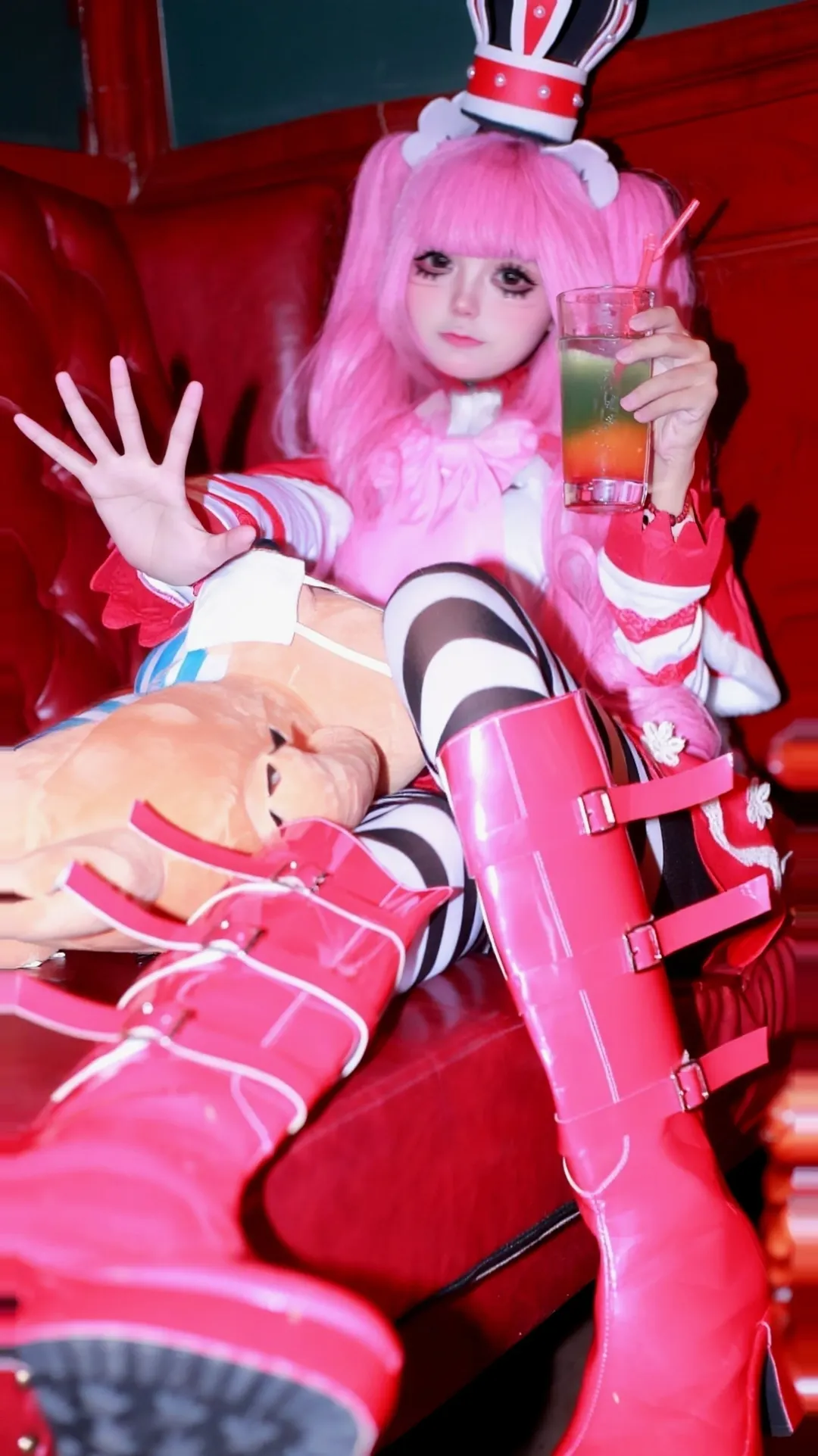 【佩羅娜cos】海賊王幽靈公主的粉紅哥特風夜場隨拍 - 第 2 張