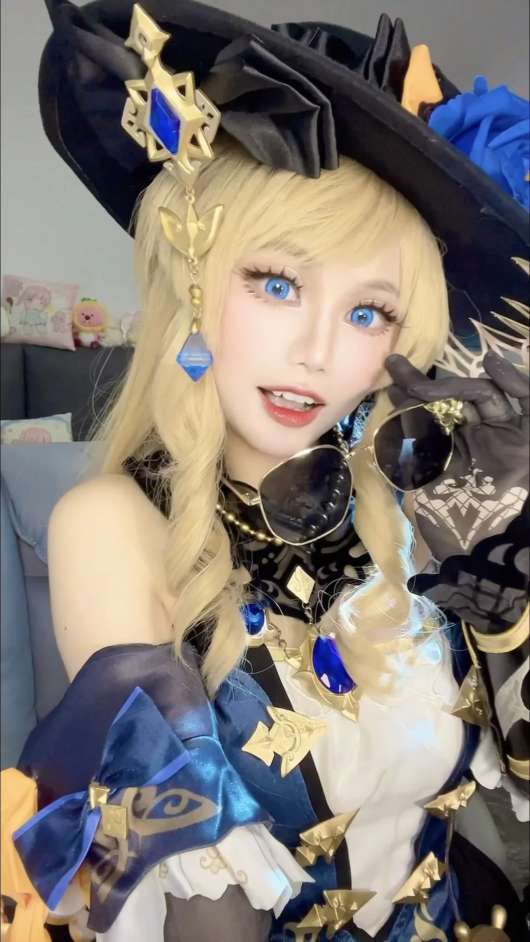 【娜维娅cos】原神实况拍摄的灵动瞬间 - 第 1 张