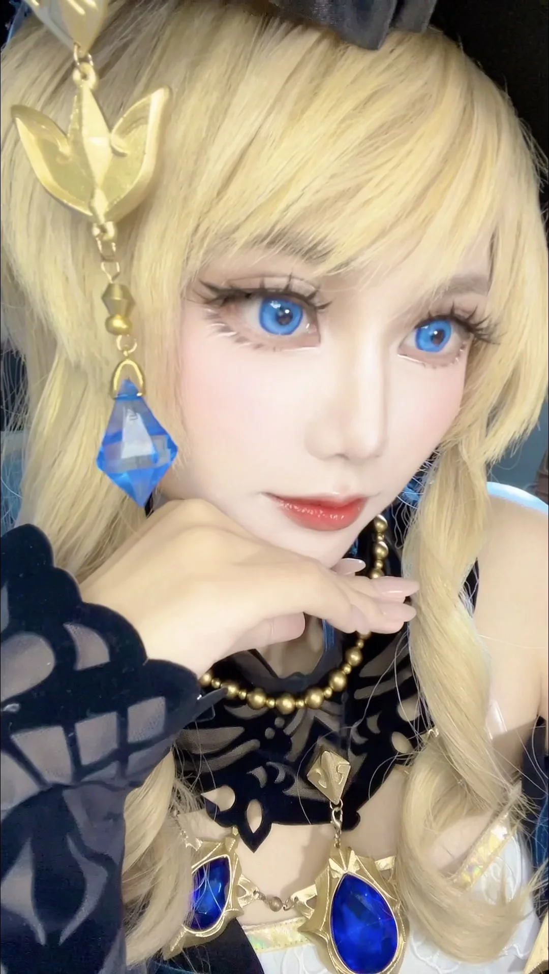 【娜维娅cos】原神实况拍摄的灵动瞬间 - 第 3 张