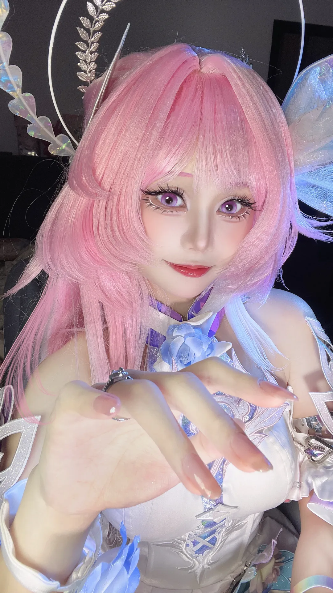【昔涟cos】崩坏星穹铁道翁法罗斯的粉色幻影