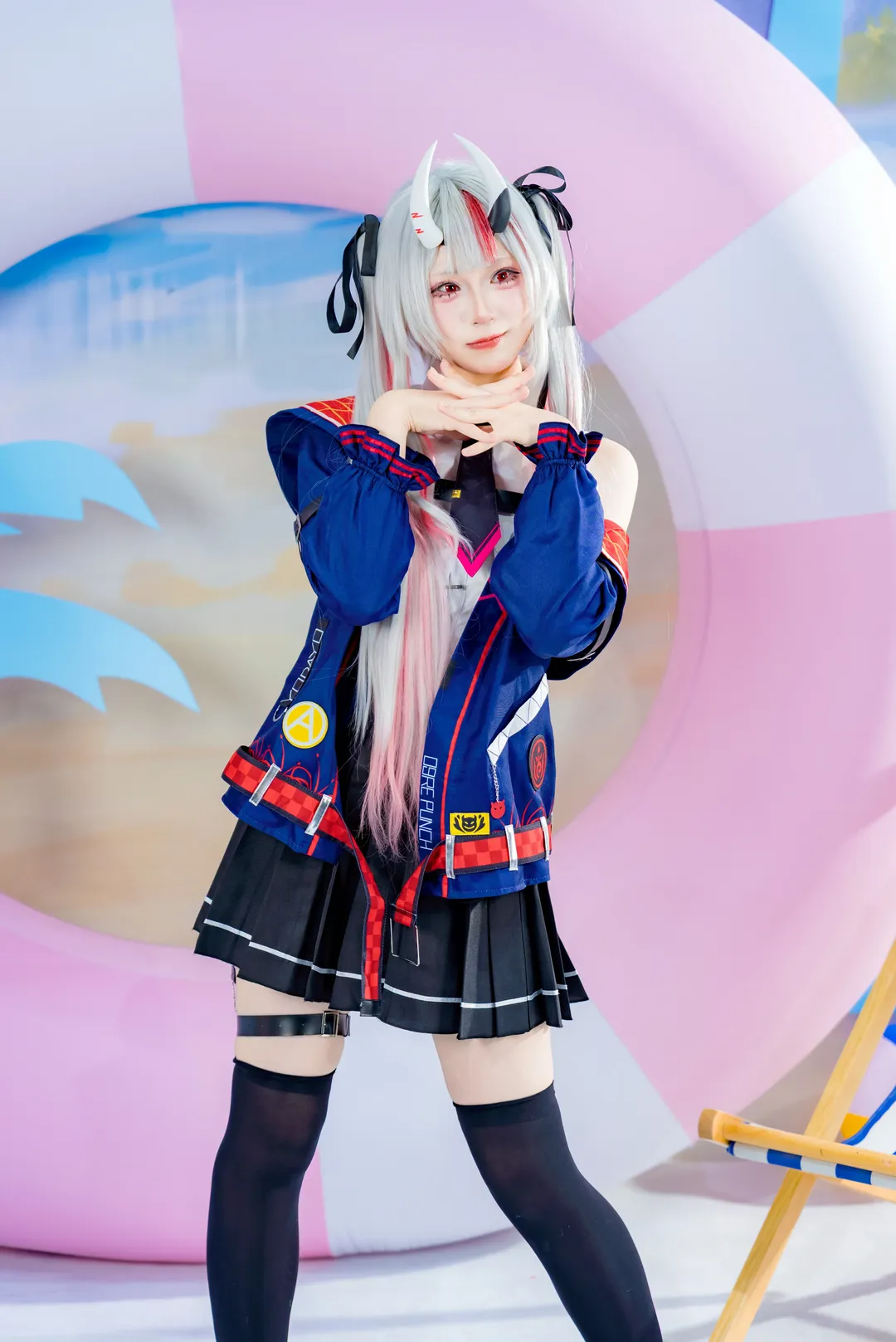 【百鬼綾目cos】hololive的夏日特供，百鬼大小姐降臨 - 第 5 張