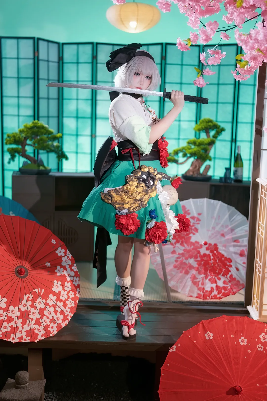 【魂魄妖梦cos】东方Project半灵庭师的庭院身影 - 第 5 张