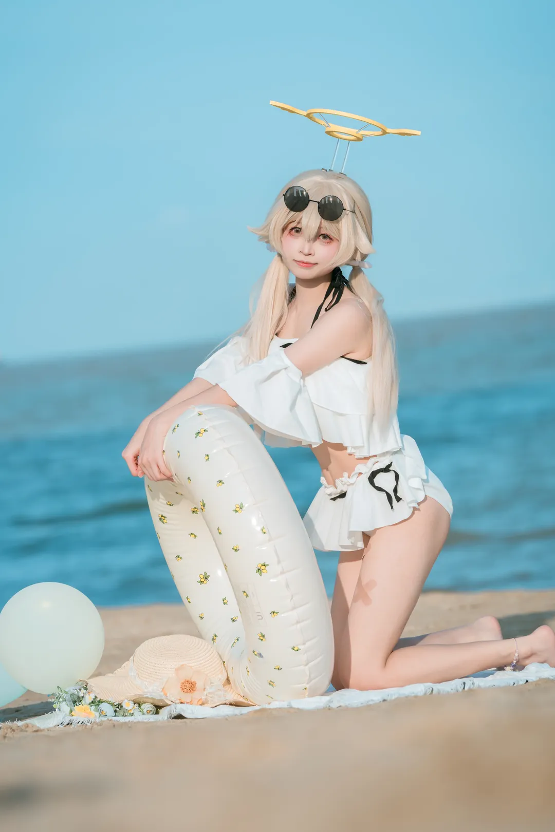 【日富美cos】蔚蓝档案，阳光沙滩的清凉一夏 - 第 2 张