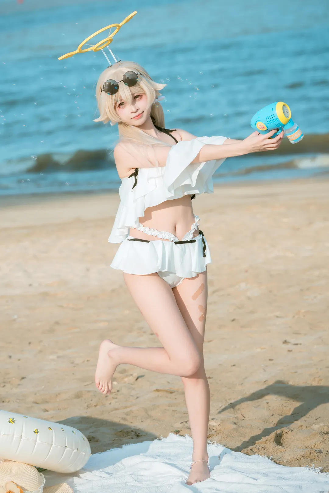 【日富美cos】蔚蓝档案，阳光沙滩的清凉一夏