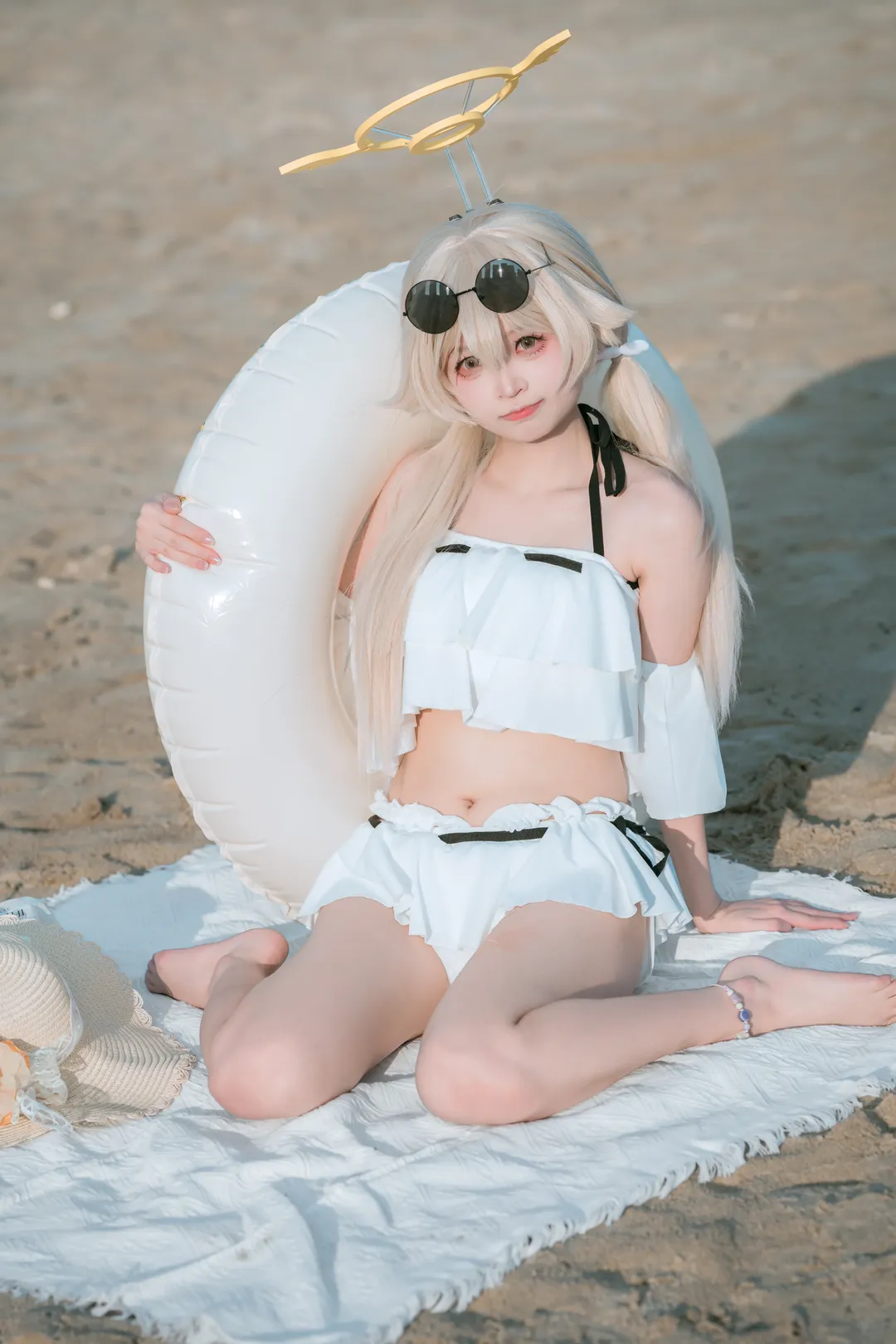 【日富美cos】蔚蓝档案，阳光沙滩的清凉一夏 - 第 4 张