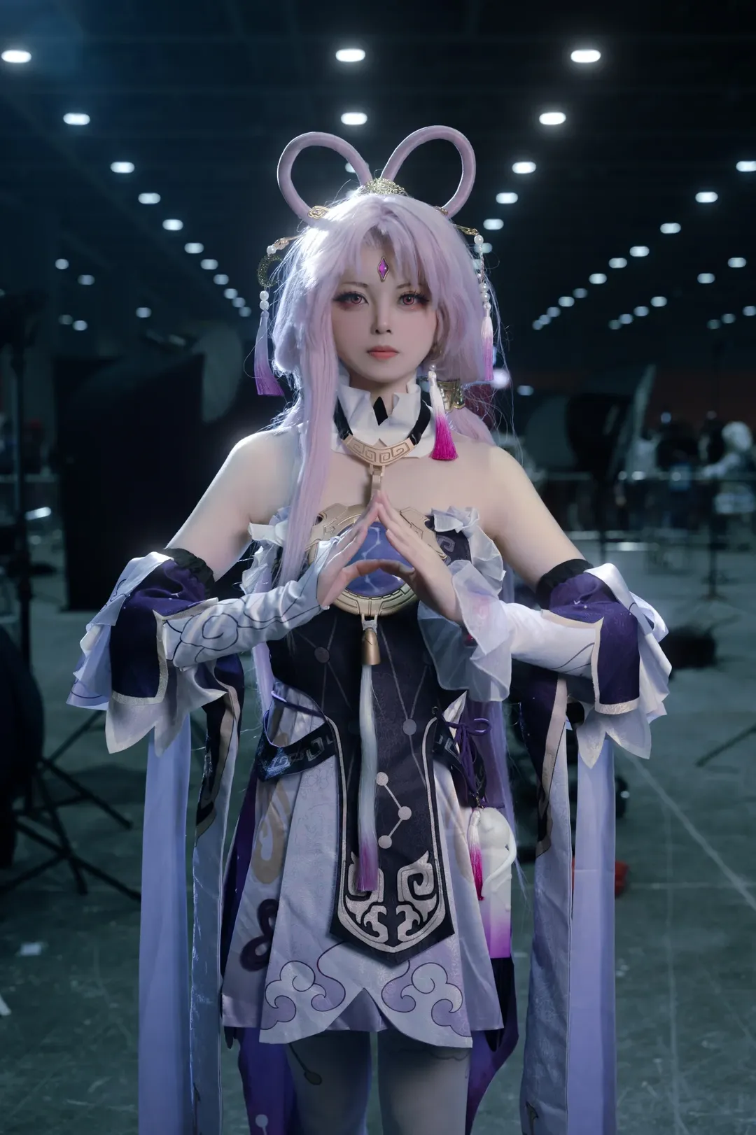 【符玄cos】罗浮太卜司之首的萤火虫漫展实况记录 - 第 1 张
