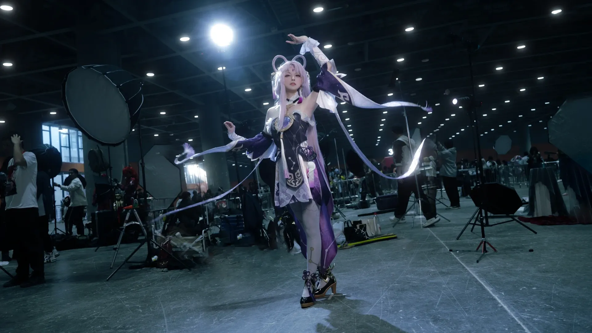 【符玄cos】罗浮太卜司之首的萤火虫漫展实况记录