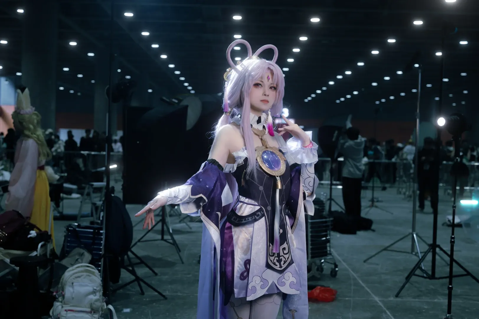【符玄cos】罗浮太卜司之首的萤火虫漫展实况记录 - 第 3 张