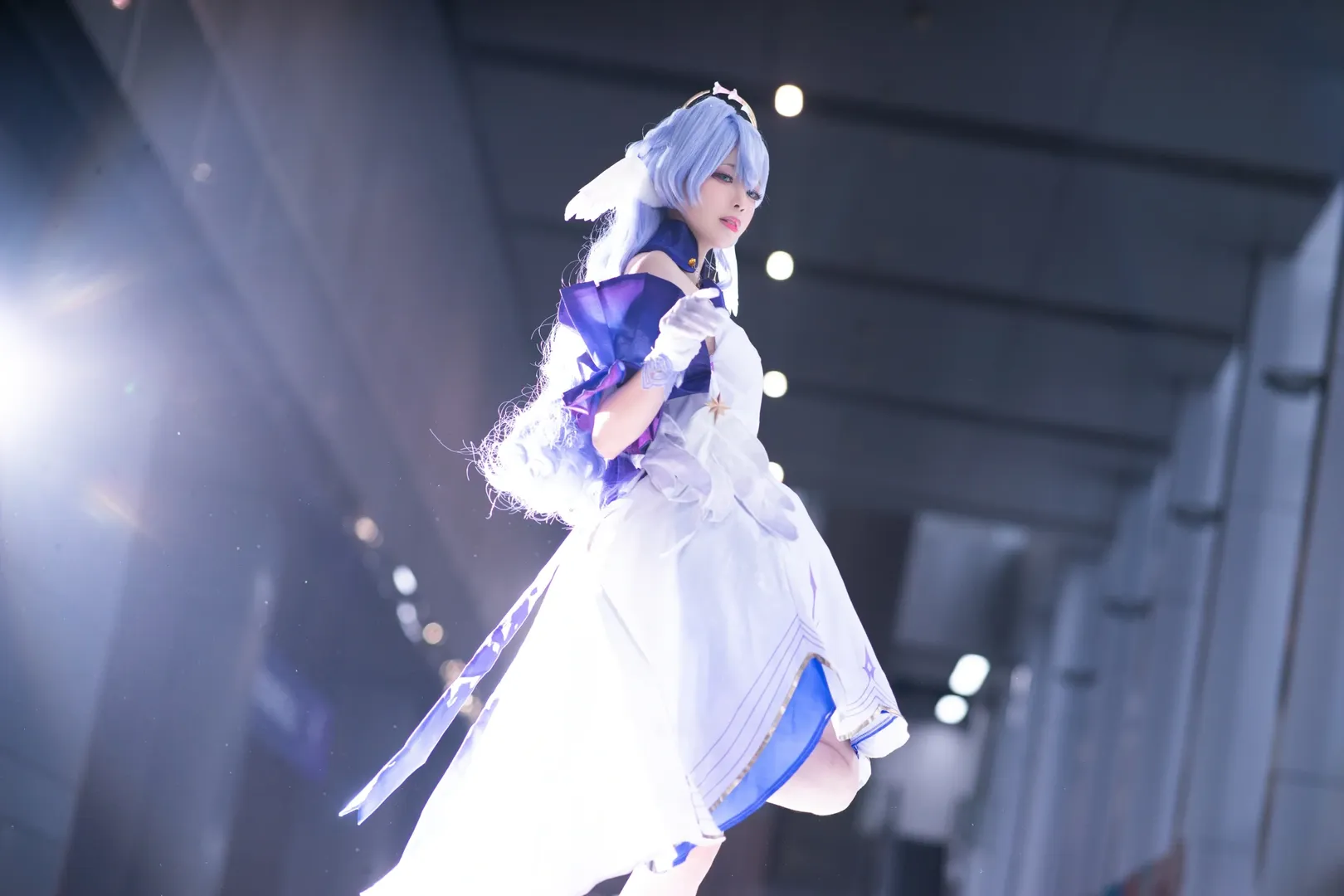 【知更鸟cos】崩坏星穹铁道，萤火虫漫展静谧天使的瞬间 - 第 9 张