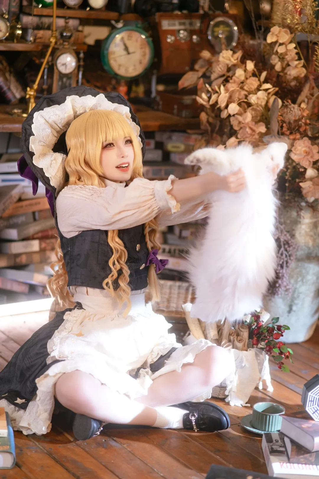 【雾雨魔理沙cos】东方project里俏皮的魔法使