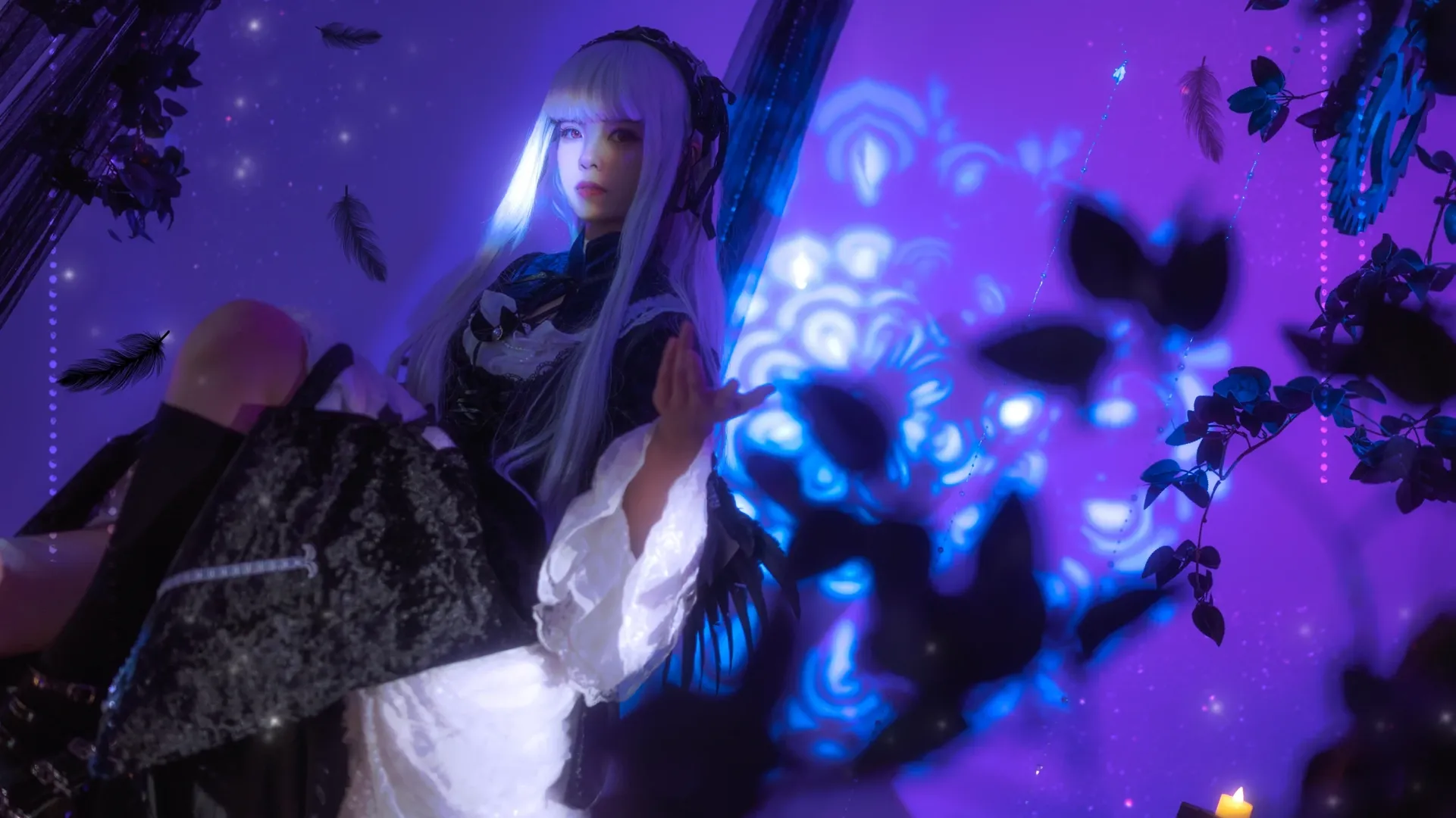 【水銀燈コスプレ】第1ドール、漆黒の天使――『ローゼンメイデン』ダークゴシック風コスプレ撮影 - 5 枚目