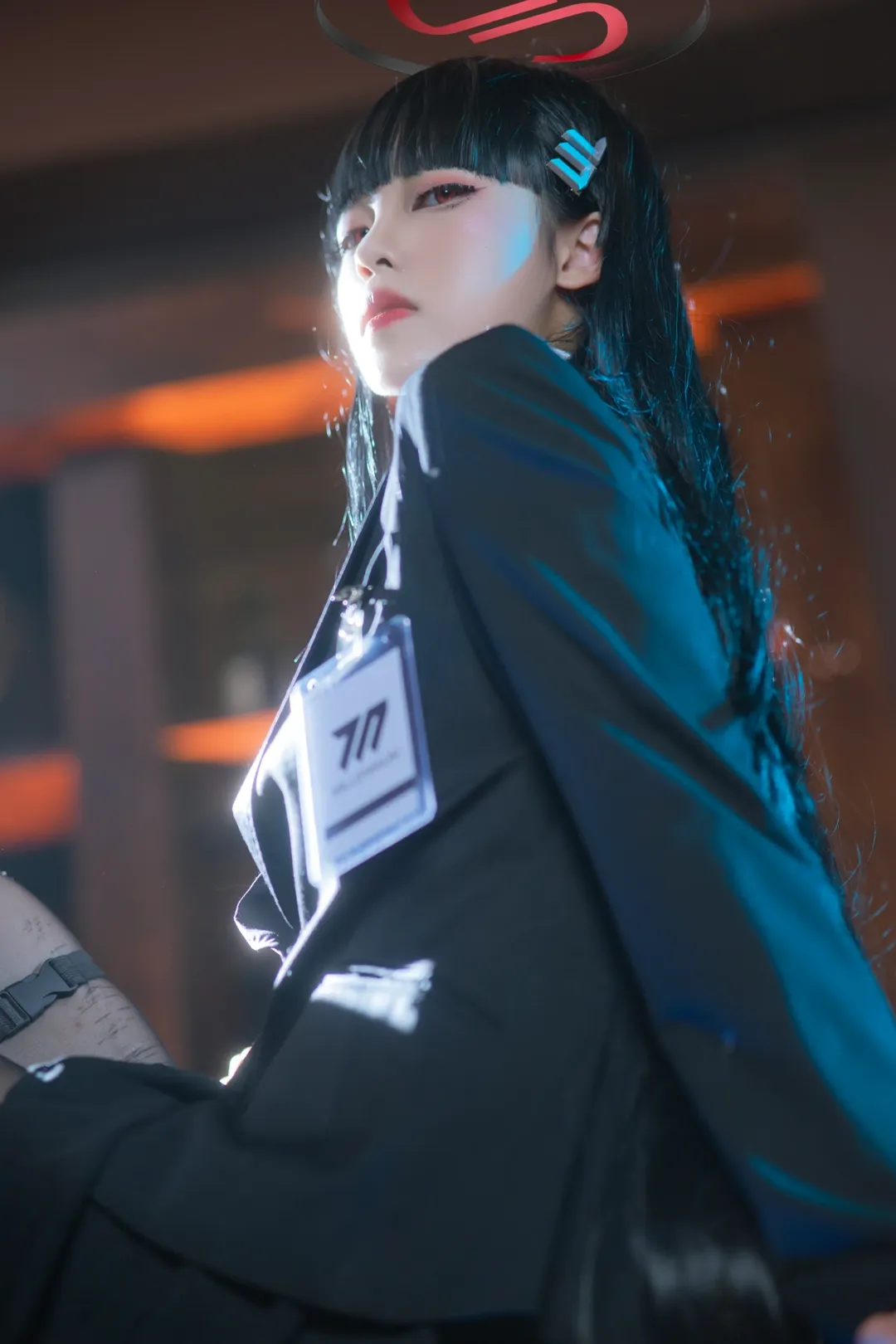 【Tsukatsuki Rio cosplay】Cool Elegance of Millennium's Senior Executive in Blue Archive - Image 5