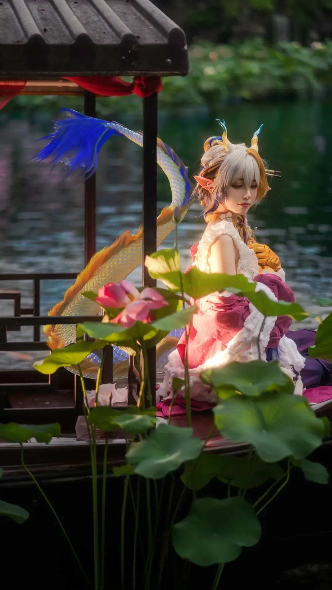【黍cos】水榭深處的靜謐與遊鱗 - 第 1 張