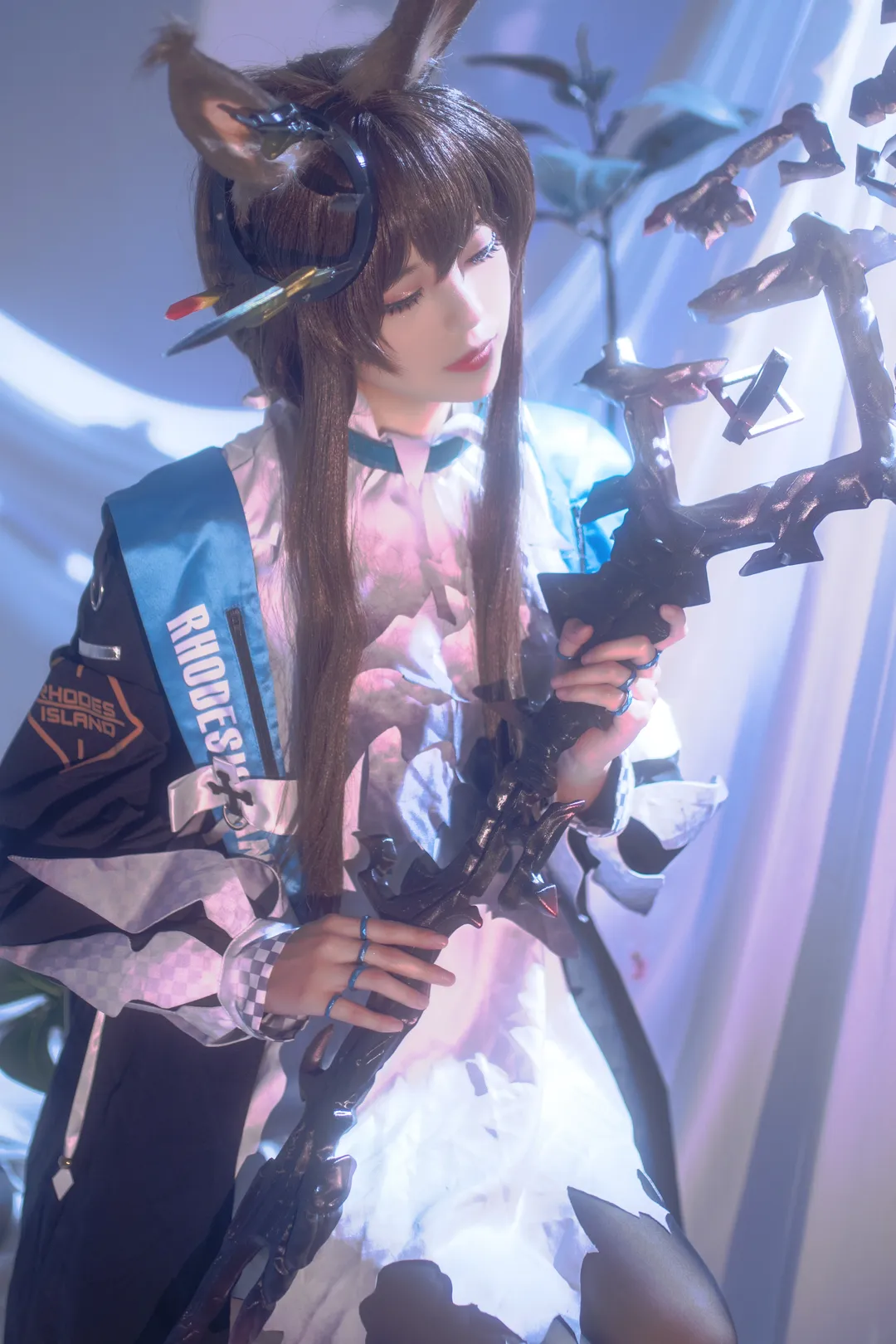 【阿米婭cos】羅德島兔子的溫柔調色後期心得 - 第 1 張