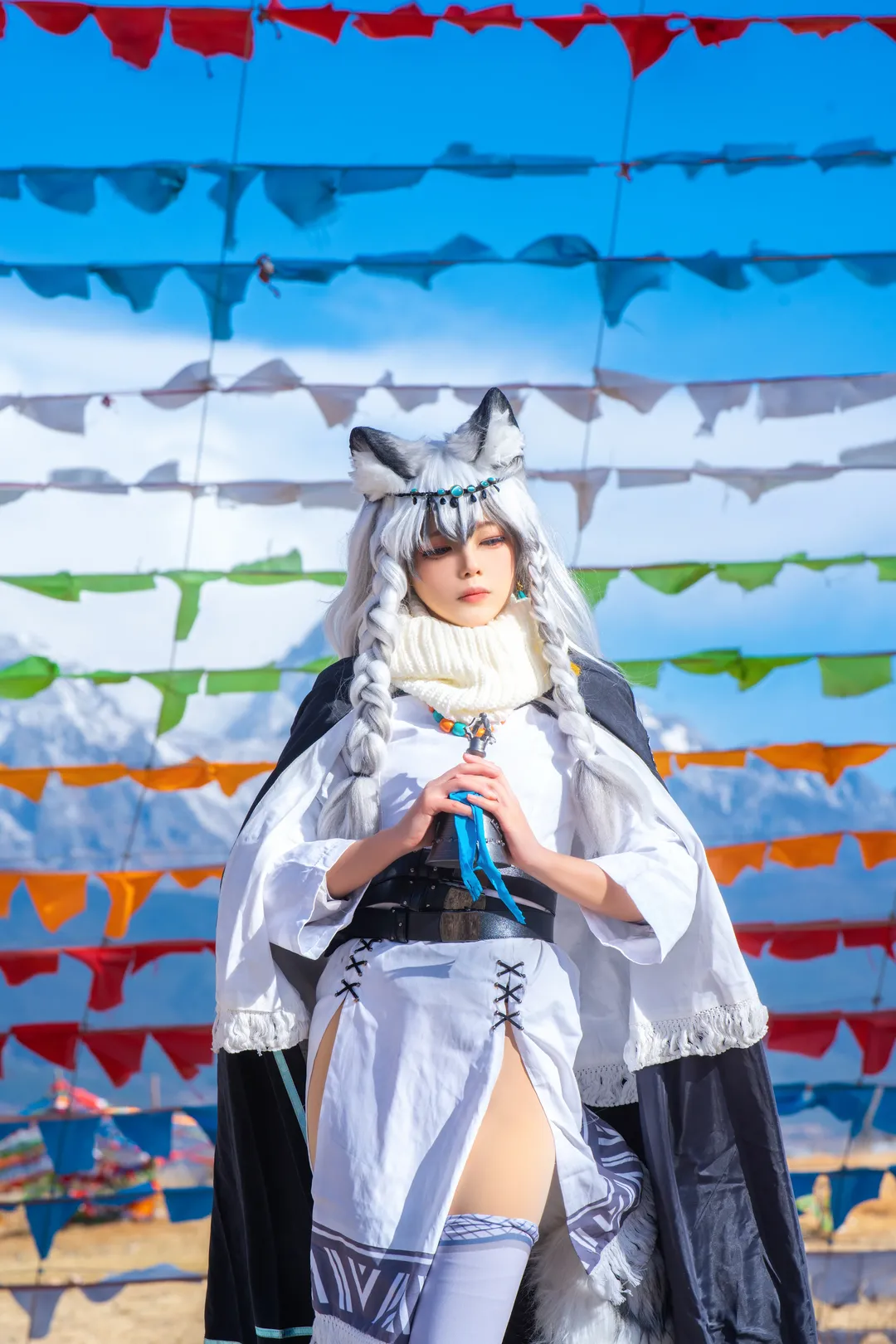 【初雪cos】雪山聖景下的聖聆初雪，感謝慶典限定回憶 - 第 1 張