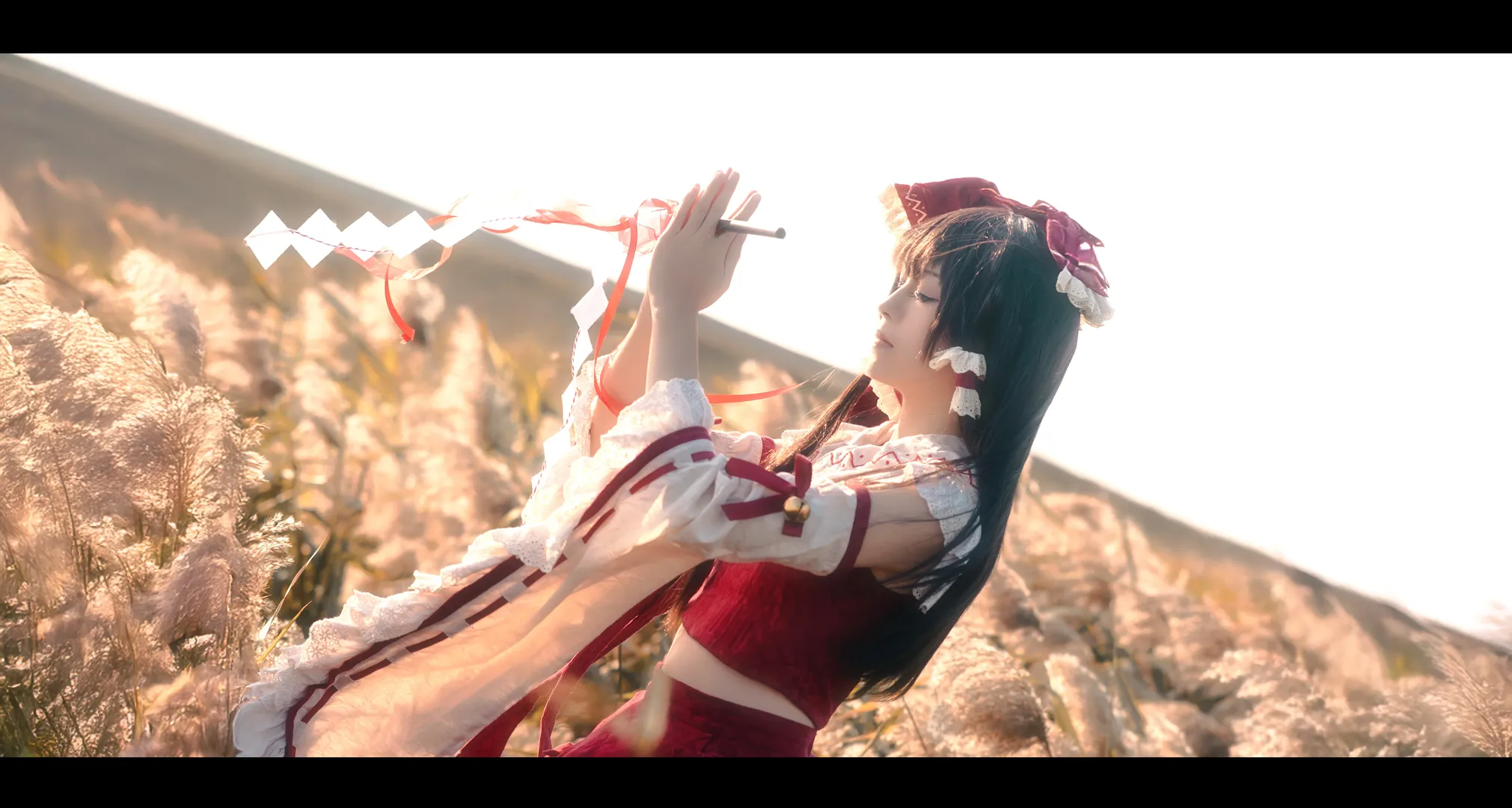【博丽灵梦cos】东方project·二色莲花蝶