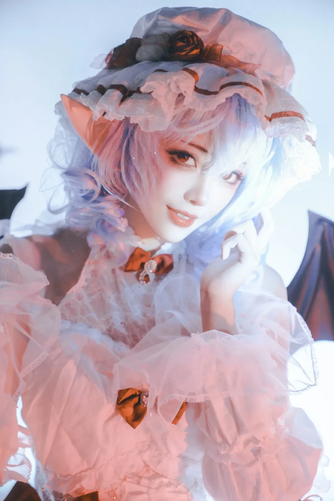【蕾米莉亚cos】东方project月光下的鲜红轮廓