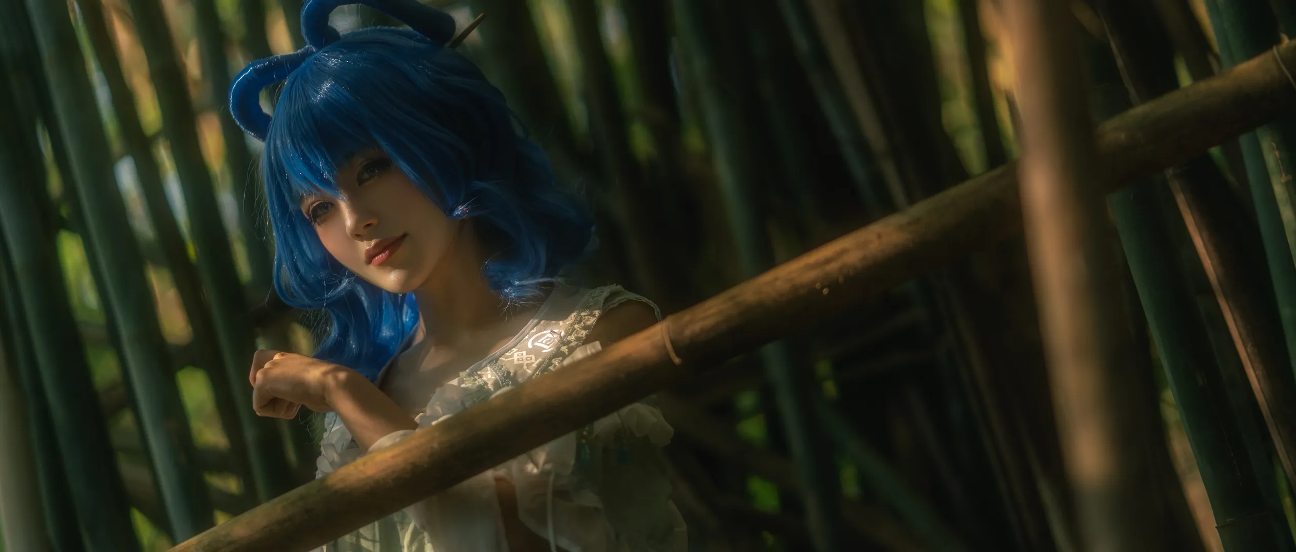 【霍青娥cos】漫步竹林的东方Project青娥娘娘，与一己私欲的仙人之约