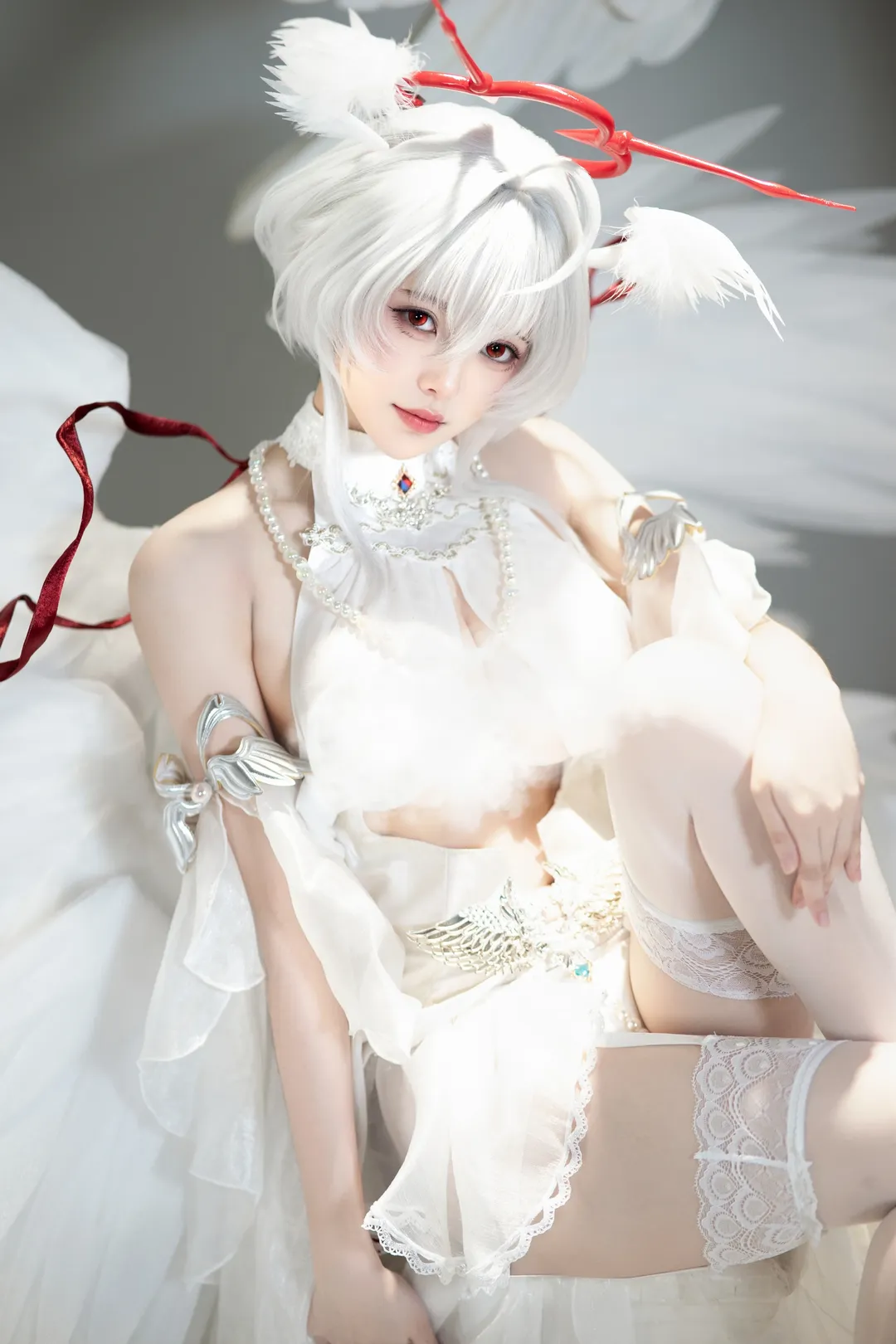 【珍珠号cos】碧蓝航线，纯白造型适配度拉满