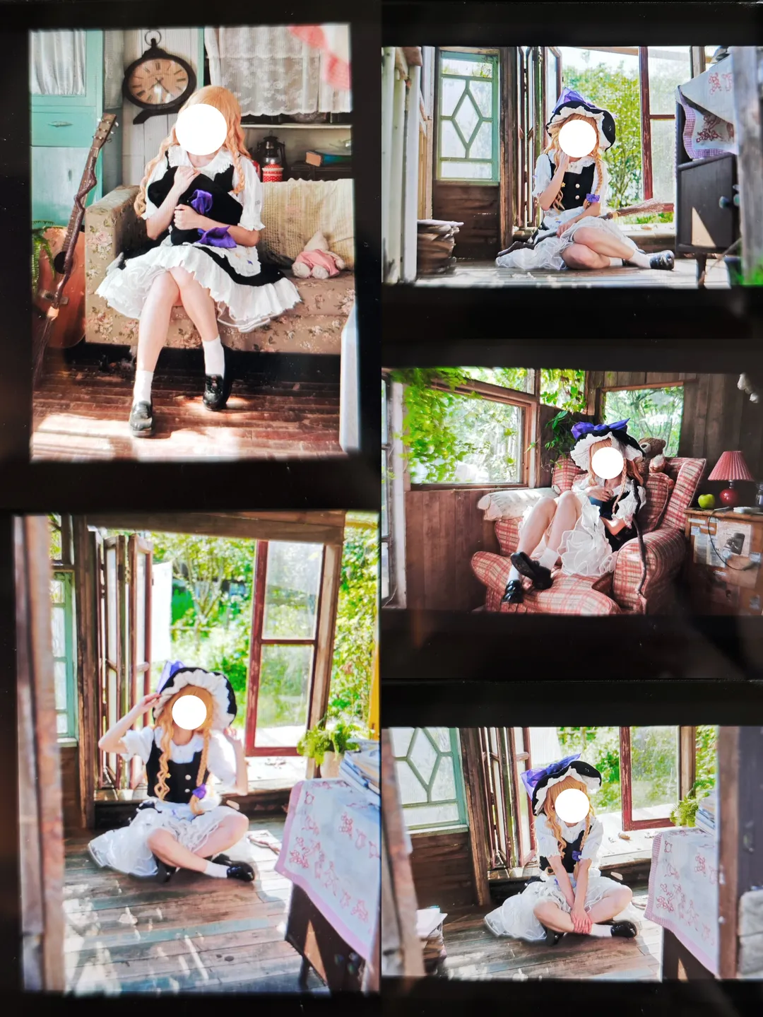 【雾雨魔理沙cos】东方project里的魔法使，林间木屋与绿植花房 - 第 1 张