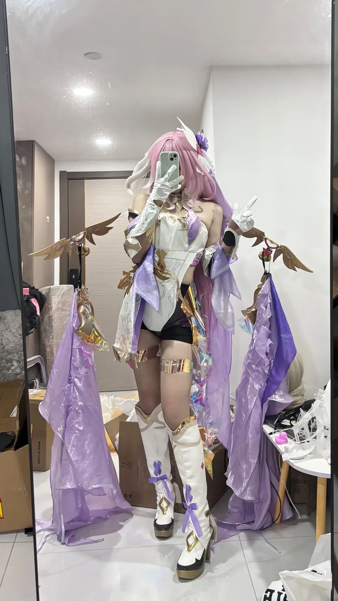 【爱莉希雅cos】上海CPSP华丽战衣，明天见 - 第 1 张