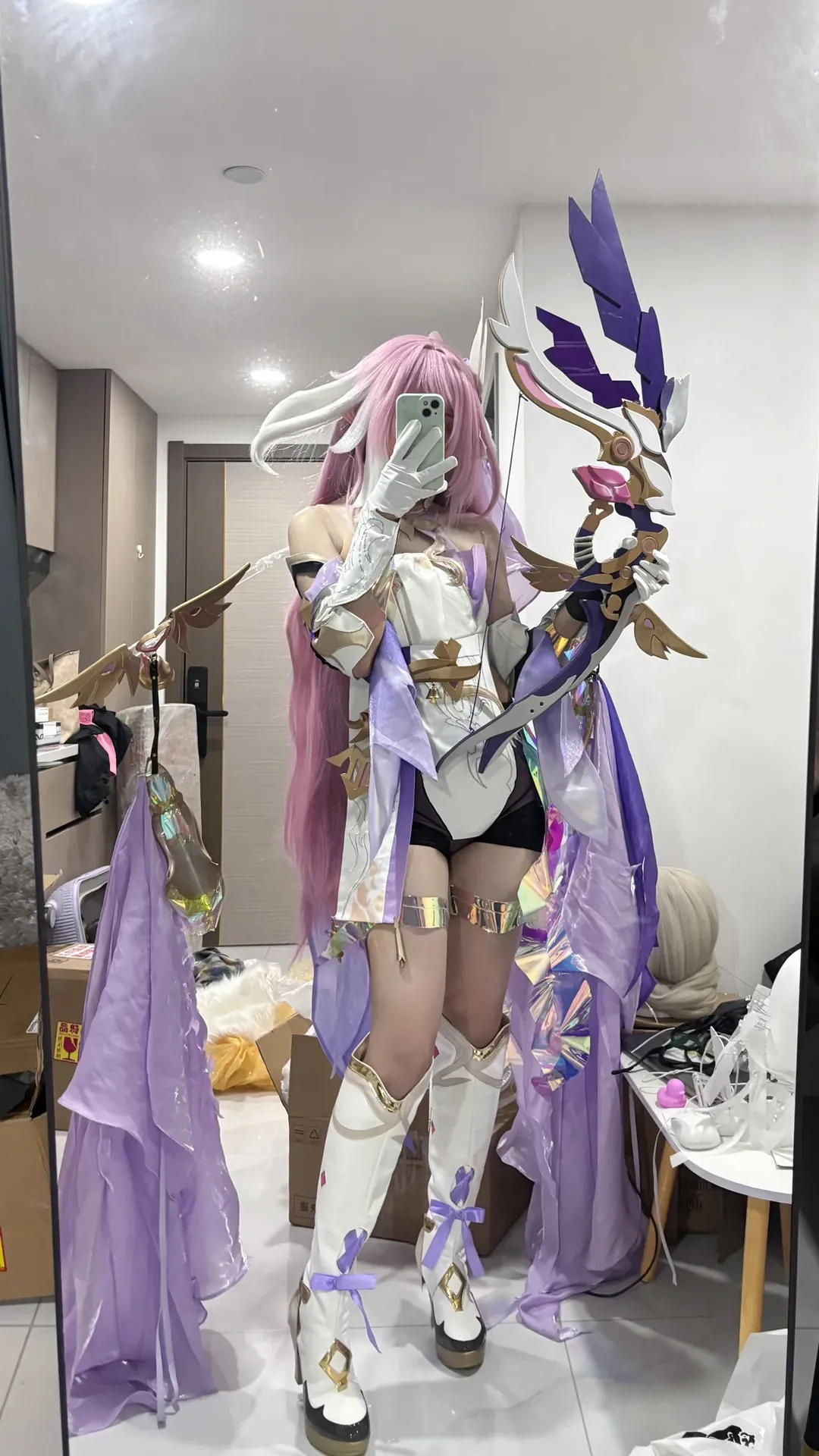 【爱莉希雅cos】上海CPSP华丽战衣，明天见 - 第 2 张