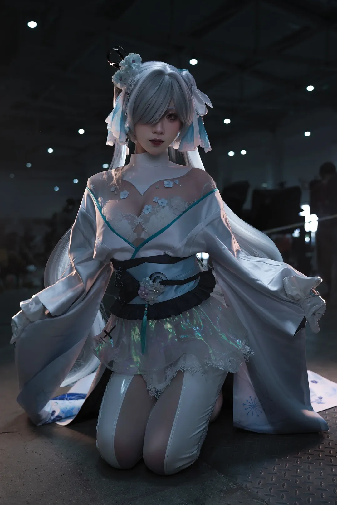 【灰姑娘cos】胜利女神周年礼服，暗夜里的高光时刻