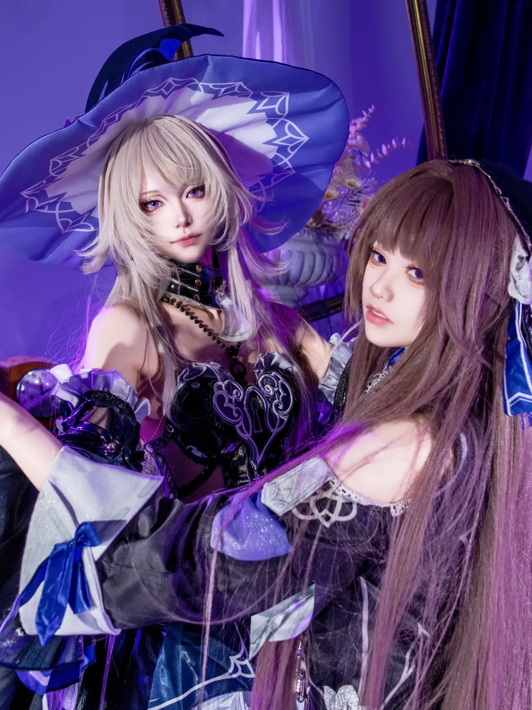 【黑塔cos】崩坏星穹铁道的魔女双人组，气场全开