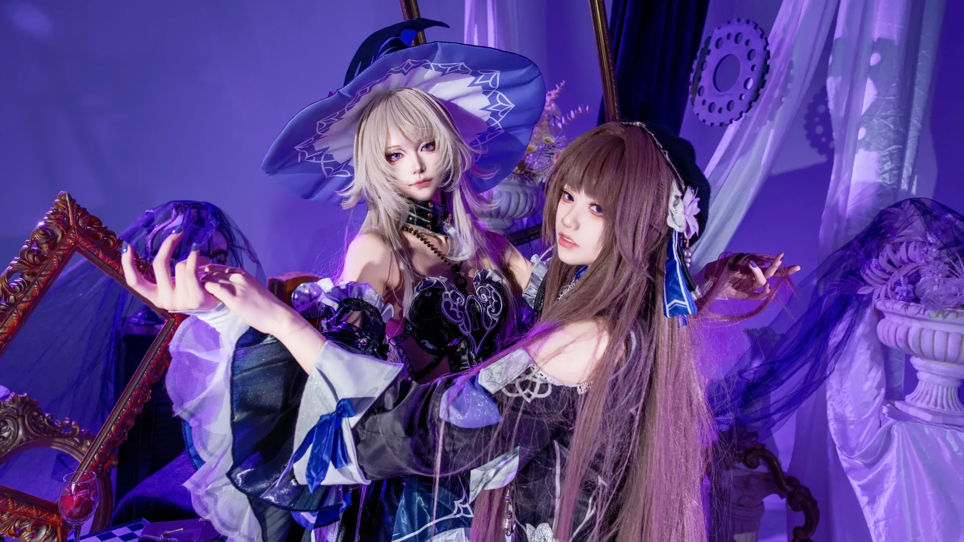 【黑塔cos】崩壞星穹鐵道的魔女雙人組，氣場全開 - 第 2 張