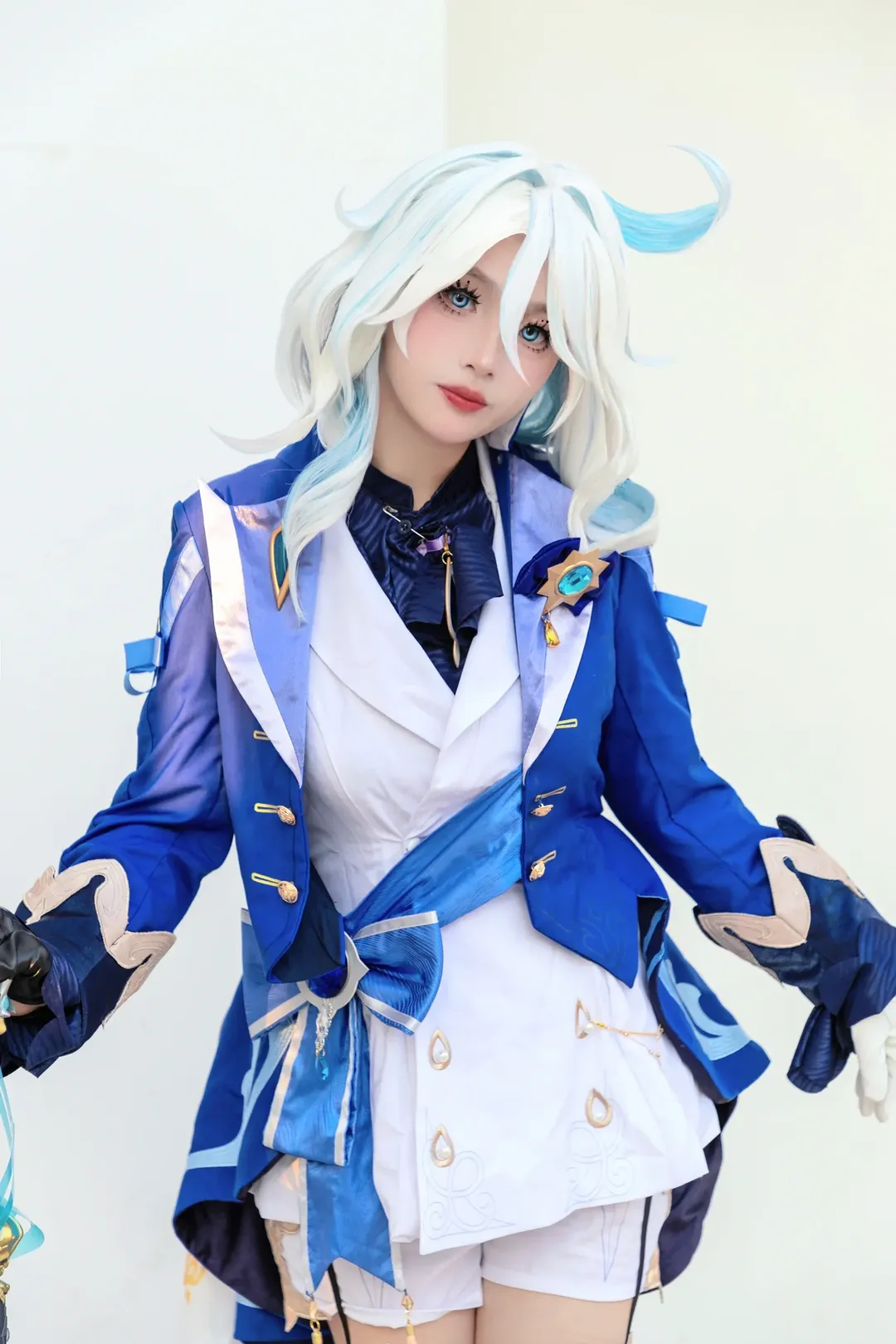 【Furina cosplay】Nation of Hydro in the Sunset: Genshin Impact Cosplay Creation Sharing - Image 2