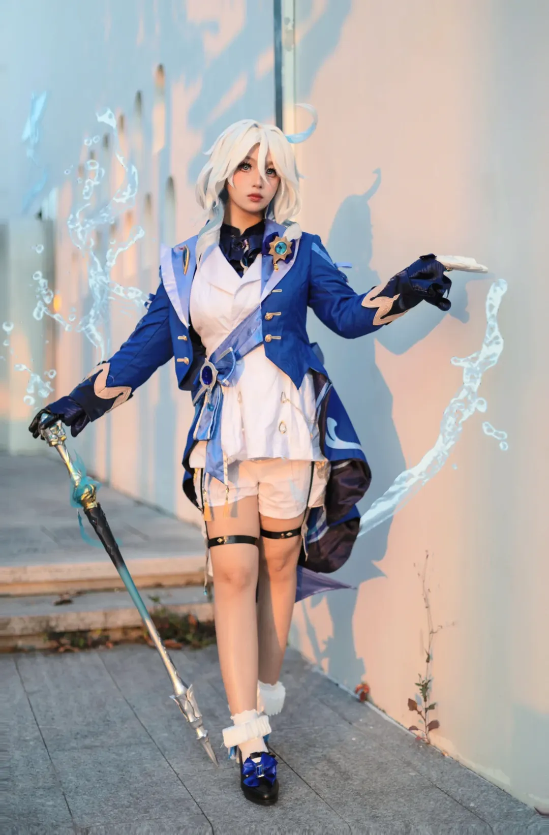 【Furina cosplay】Nation of Hydro in the Sunset: Genshin Impact Cosplay Creation Sharing - Image 5