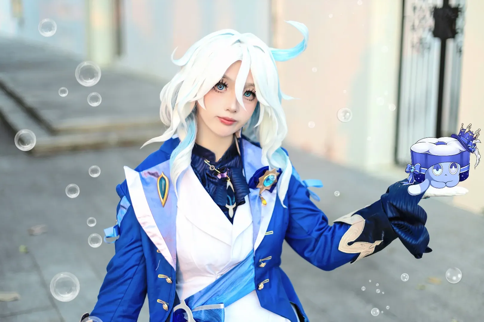 【Furina cosplay】Nation of Hydro in the Sunset: Genshin Impact Cosplay Creation Sharing - Image 6