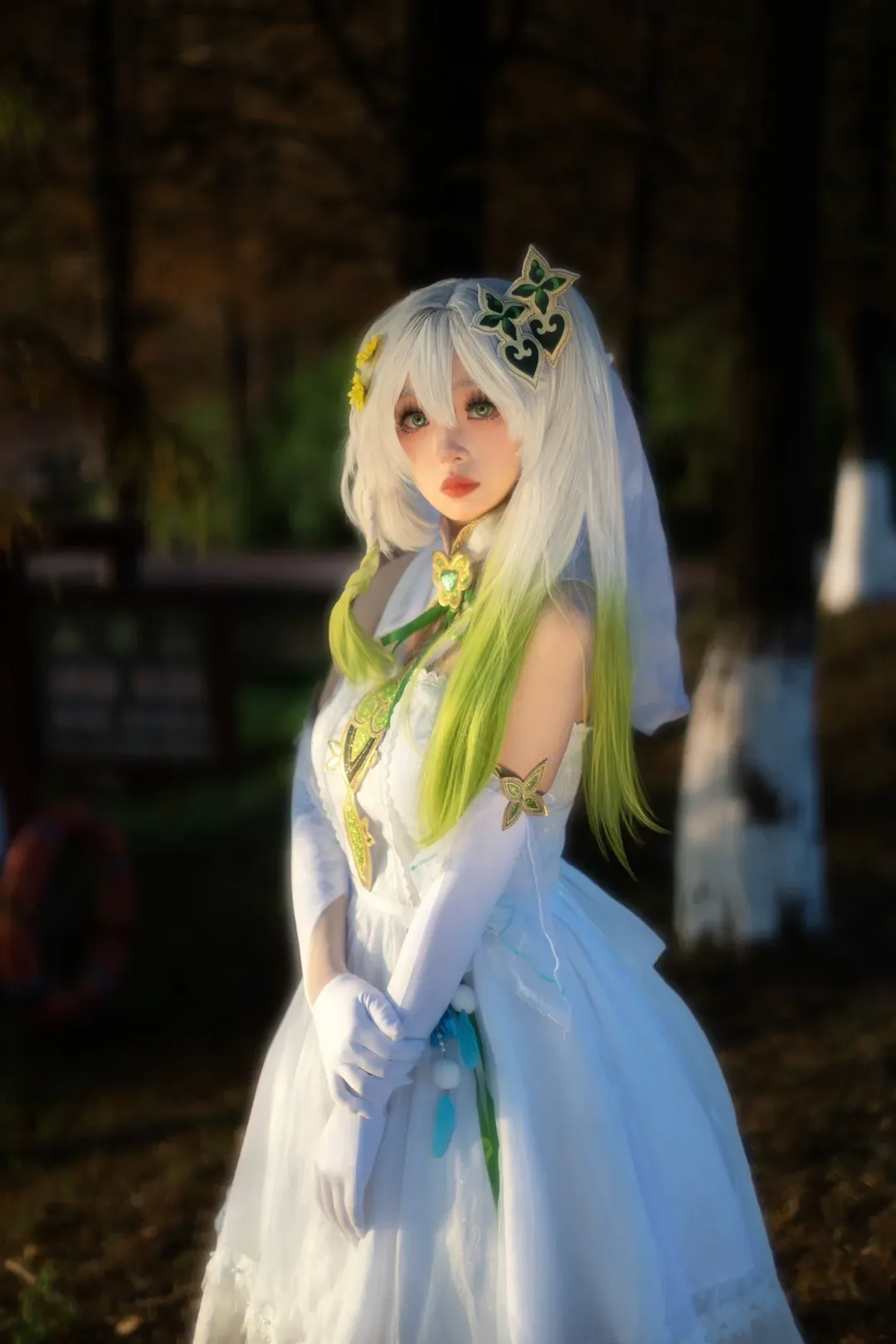 【小草神cos】原神同人花嫁實景拍攝記錄 - 第 4 張