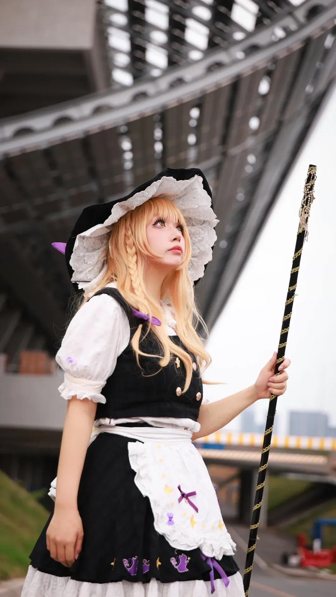【魔理沙cos】东方project场照拍摄，社恐路边的奇妙体验 - 第 6 张