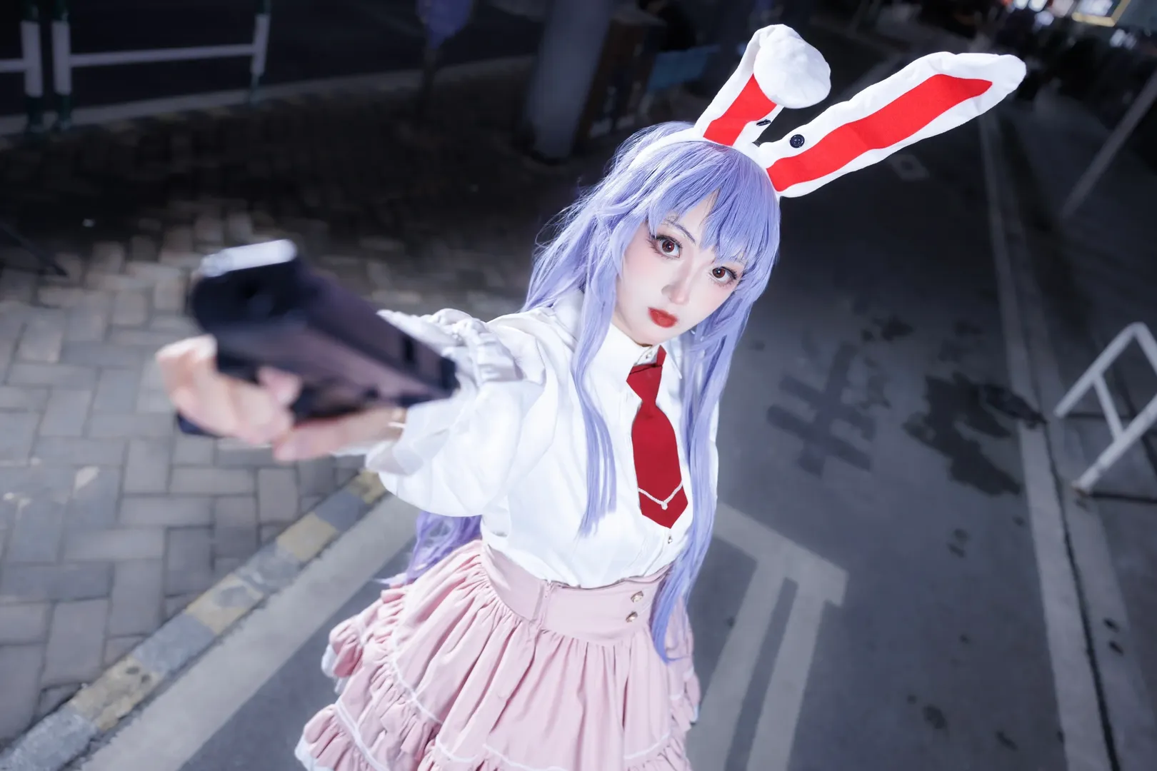 【铃仙cos】深夜一番街的狂气月兔 - 第 2 张