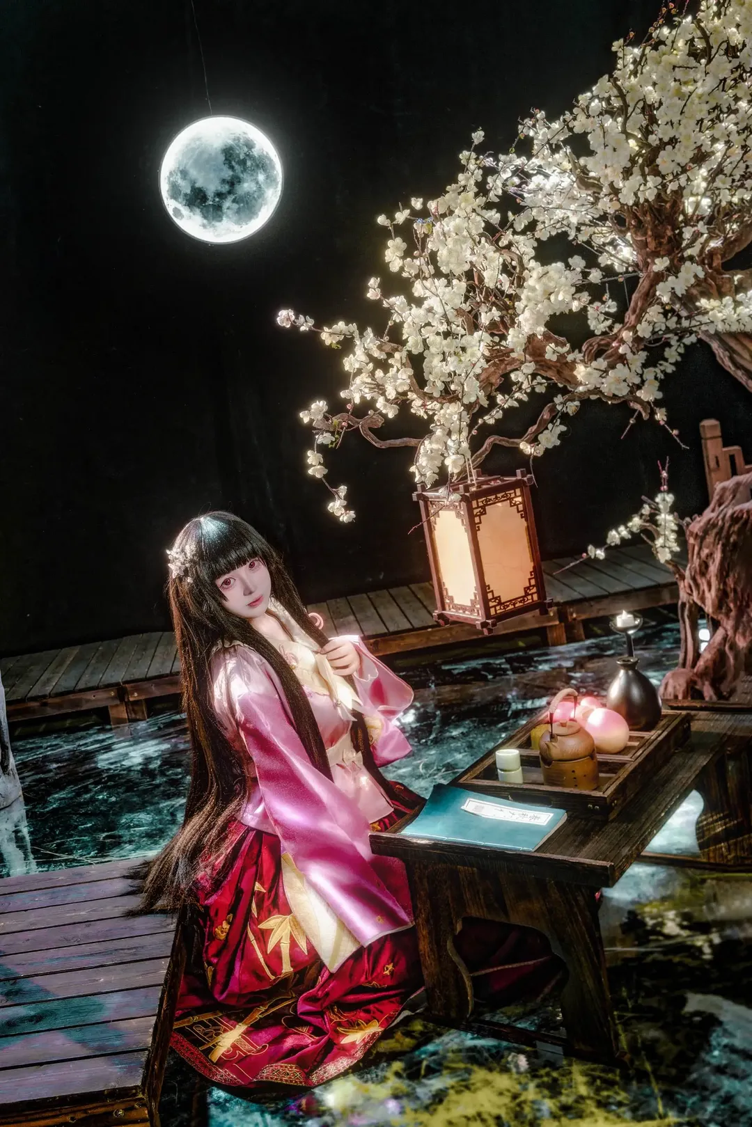 【蓬莱山輝夜コスプレ】永遠と須臾の罪人、月夜の下にて - 2 枚目