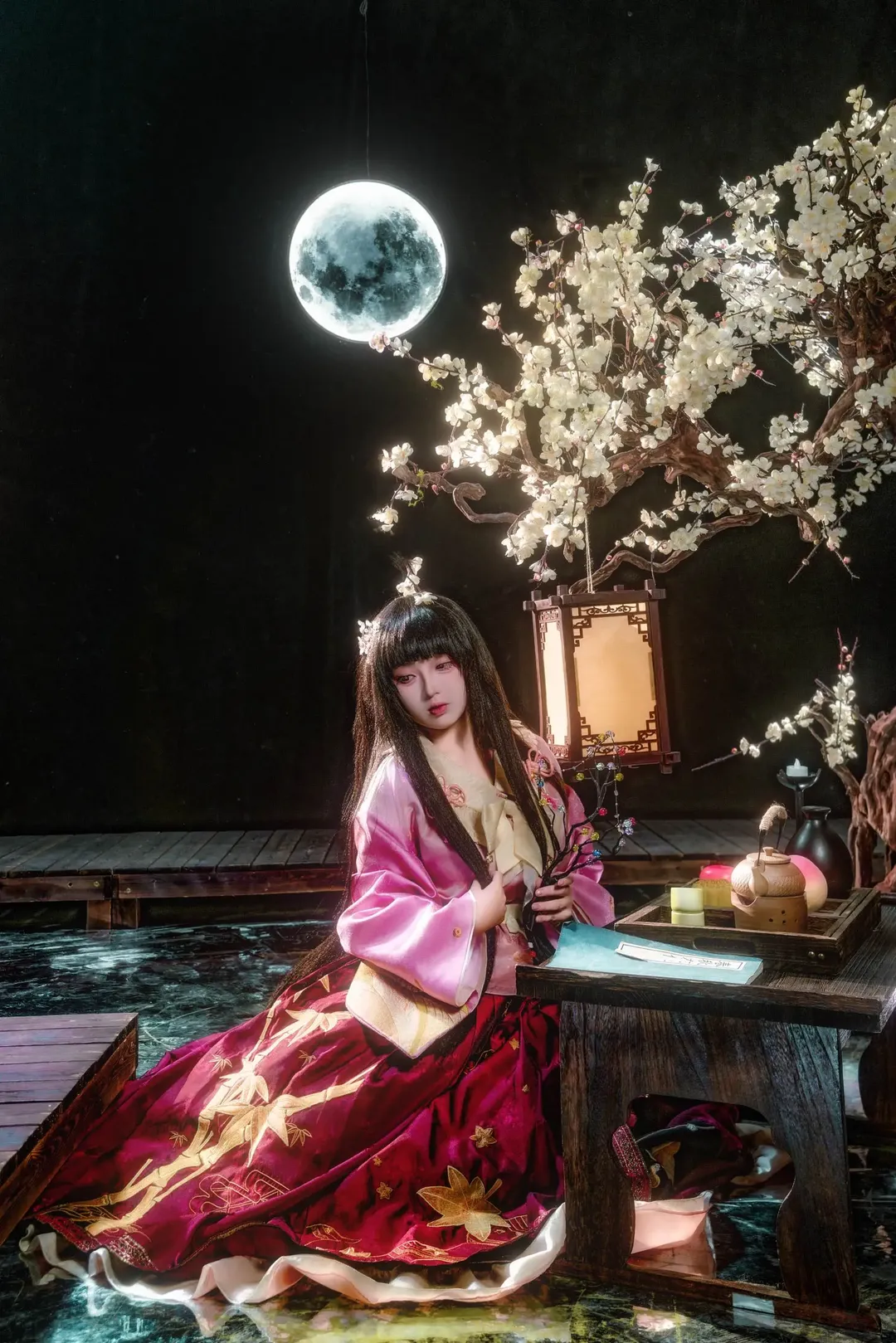 【蓬莱山輝夜コスプレ】永遠と須臾の罪人、月夜の下にて - 5 枚目